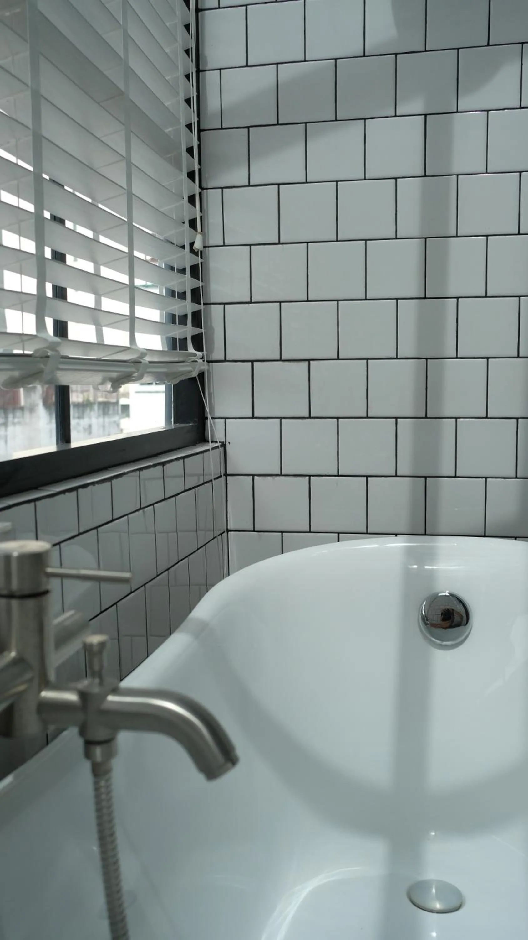 Bathroom in Iron32 Hotel