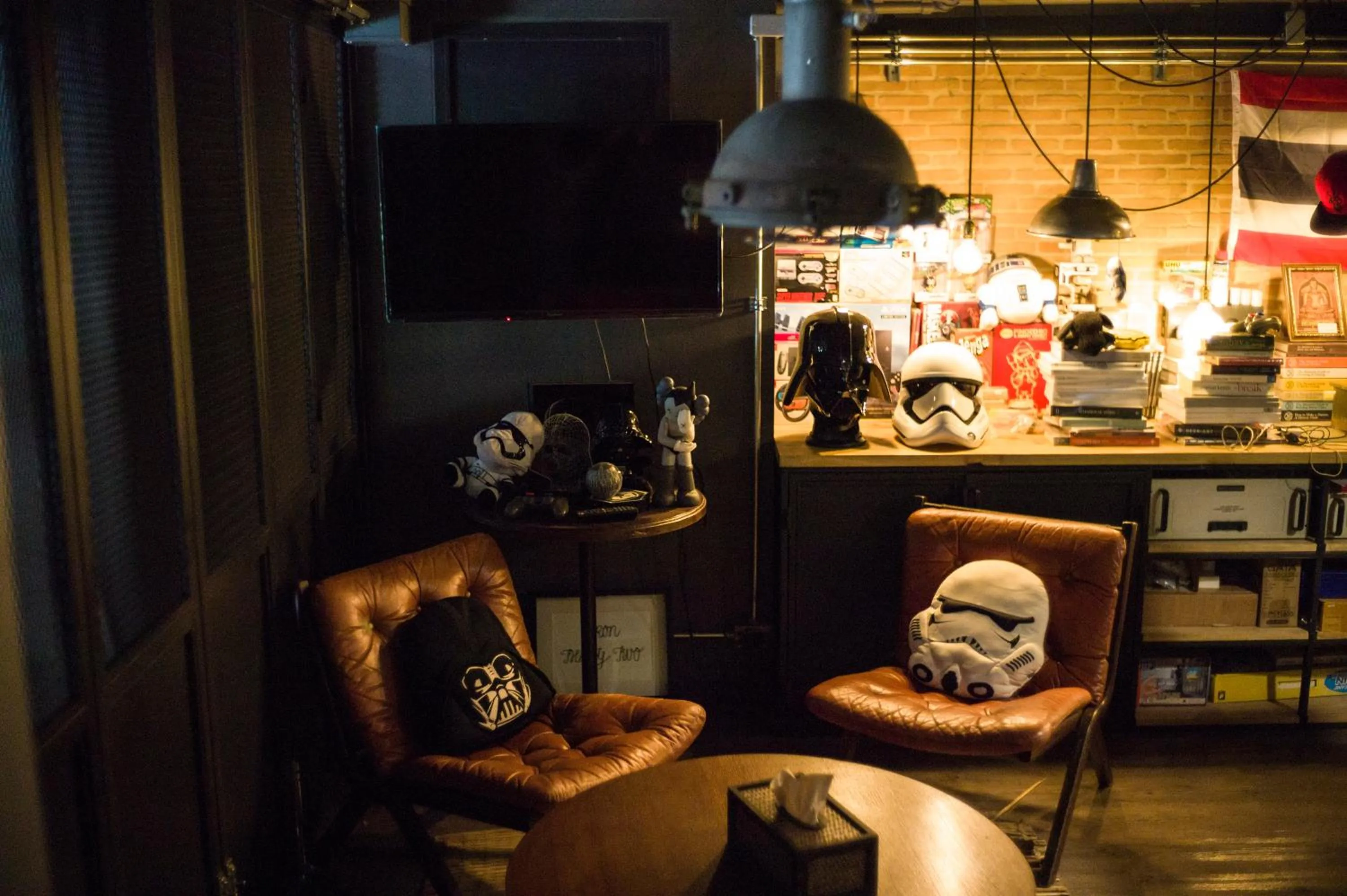 Lobby or reception in Iron32 Hotel