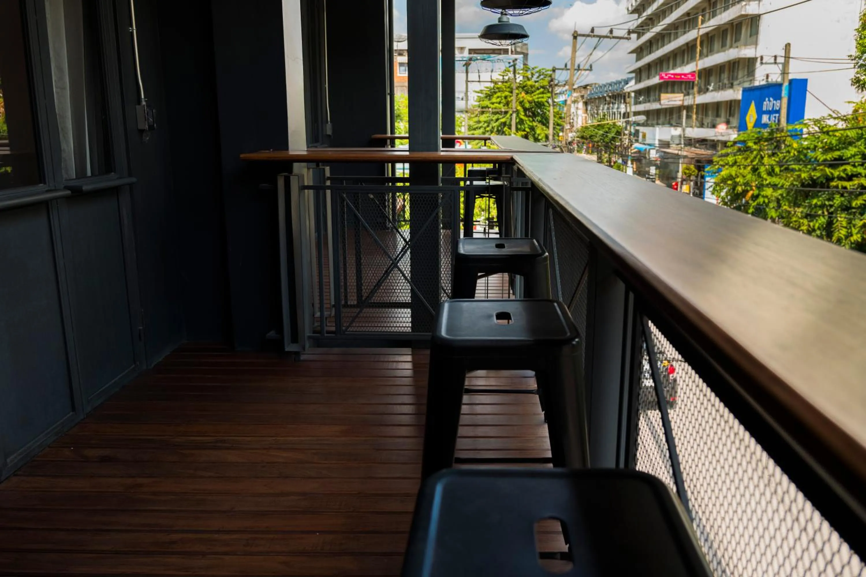 Balcony/Terrace in Iron32 Hotel