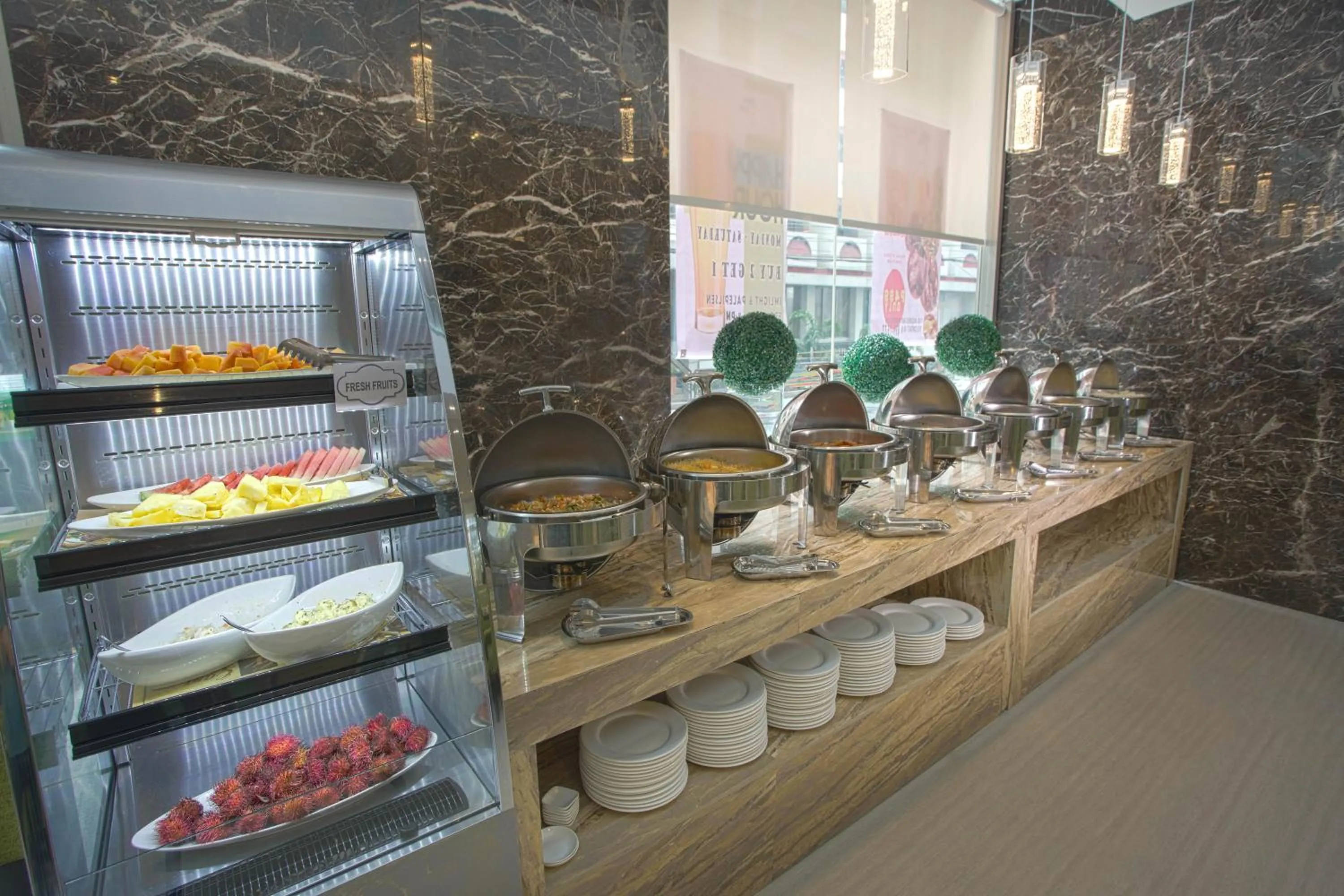 Breakfast in Valero Grand Suites by Swiss-Belhotel