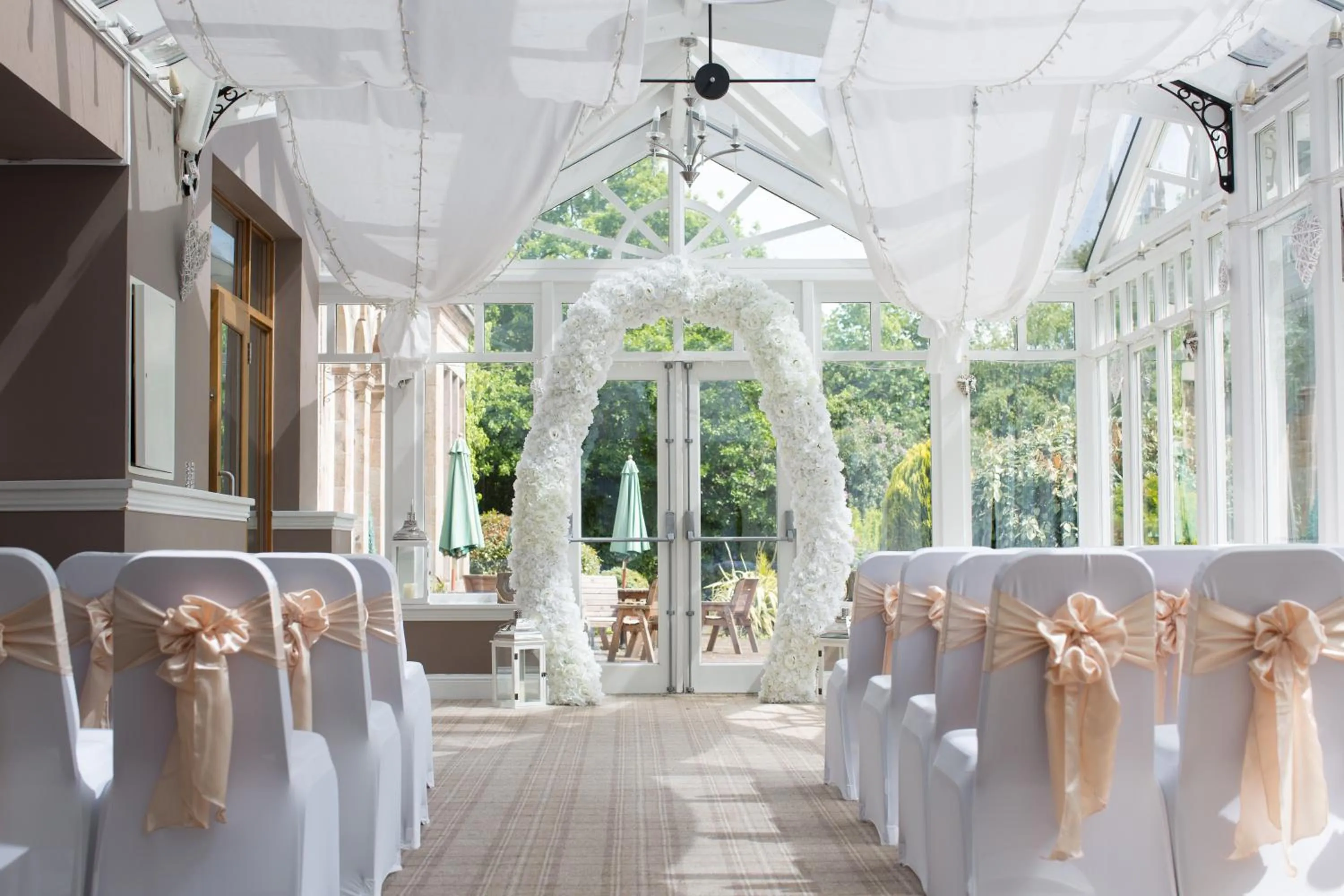 wedding in Rosslea Hall Hotel