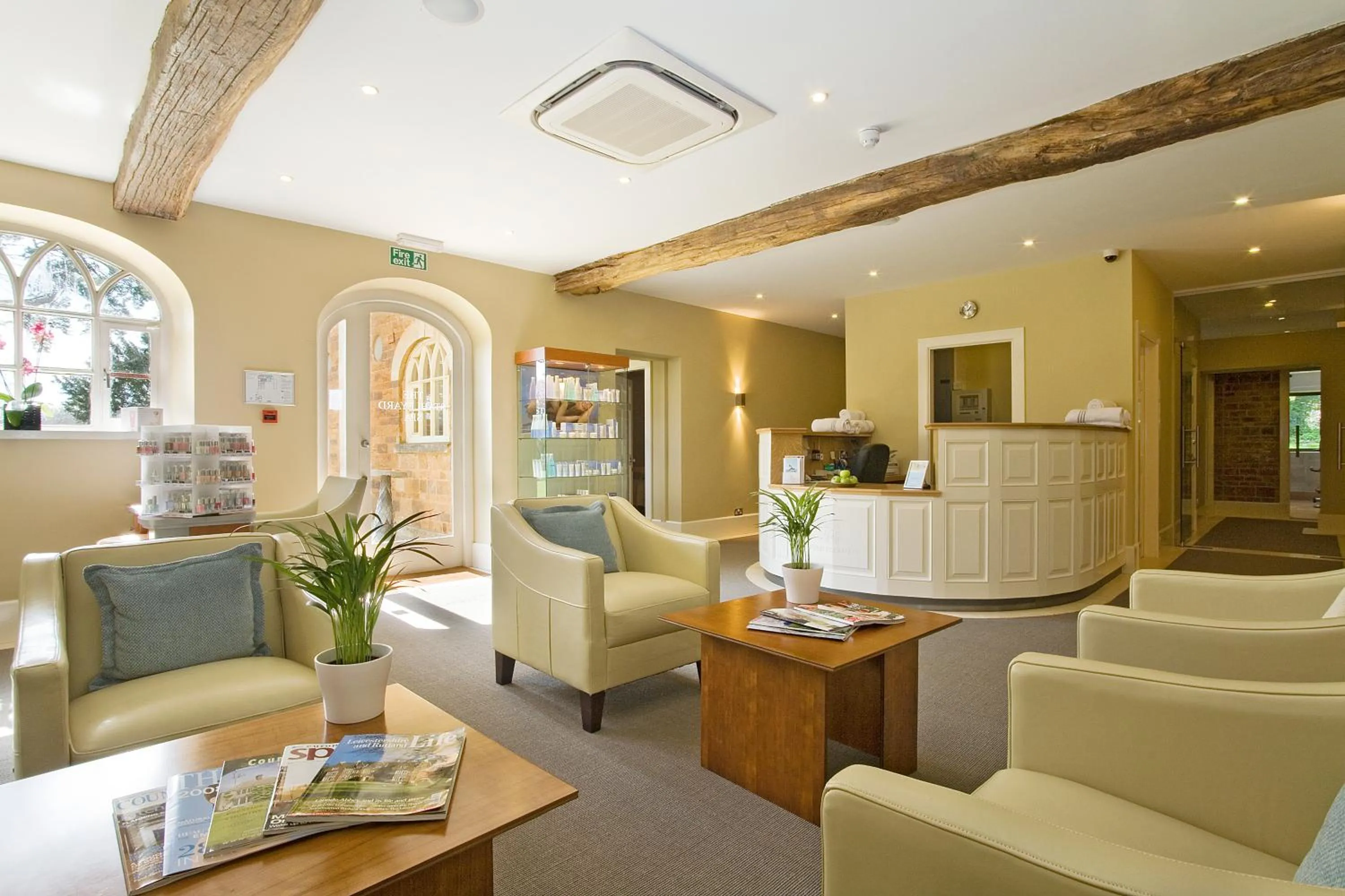 Spa and wellness centre/facilities in Rushton Hall Hotel and Spa