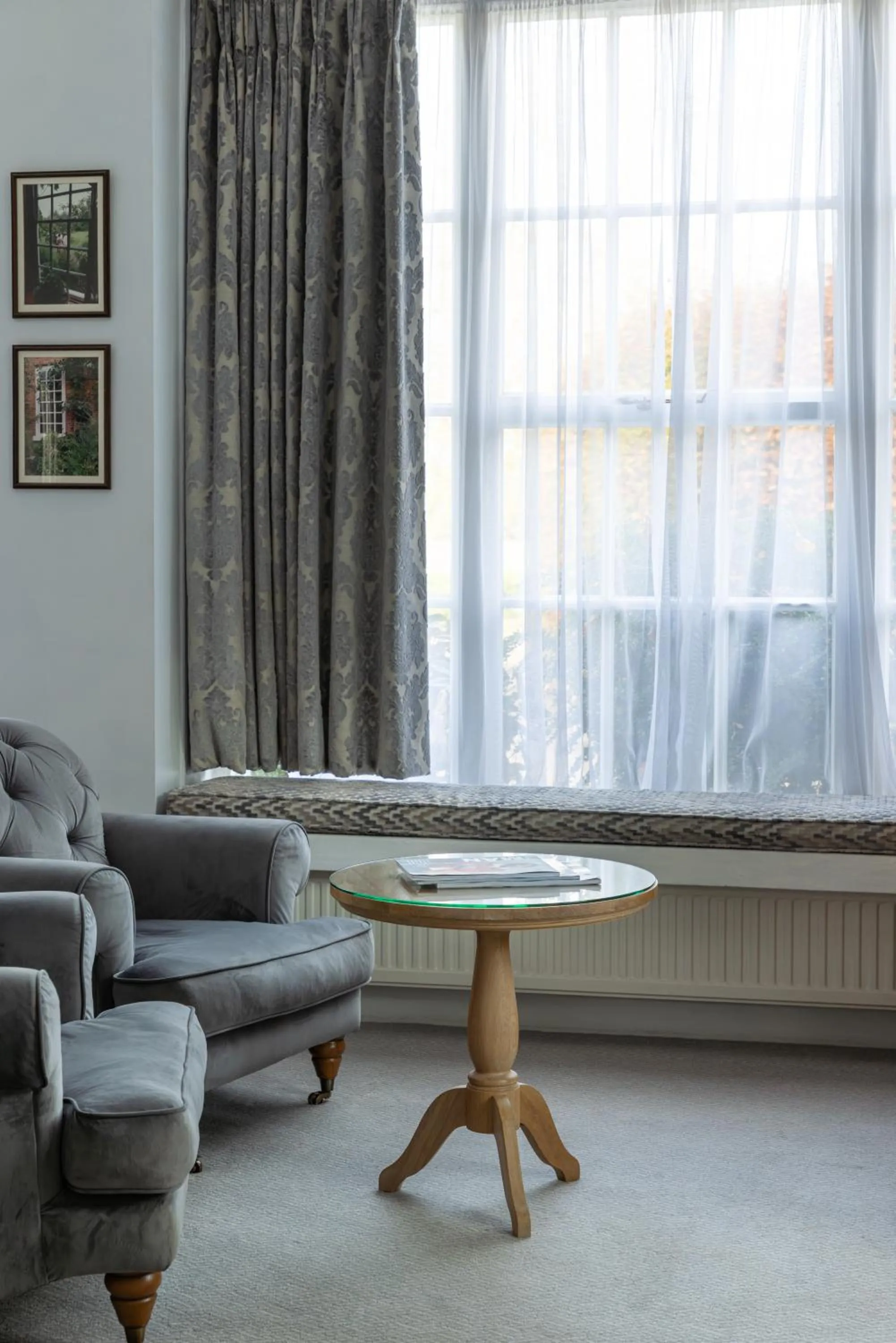 Bedroom in Hintlesham Hall Hotel