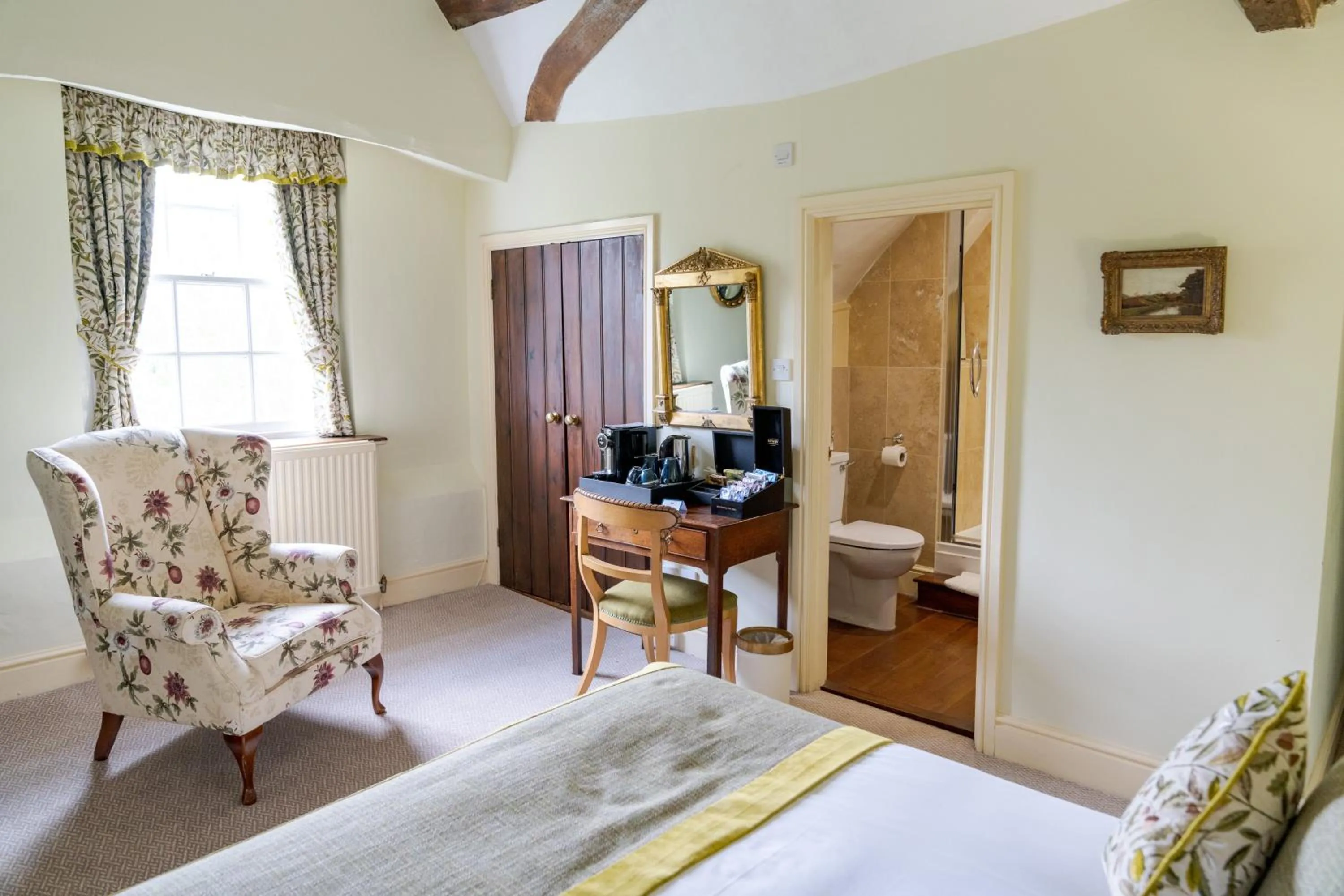 Bedroom, Bed in Hintlesham Hall Hotel