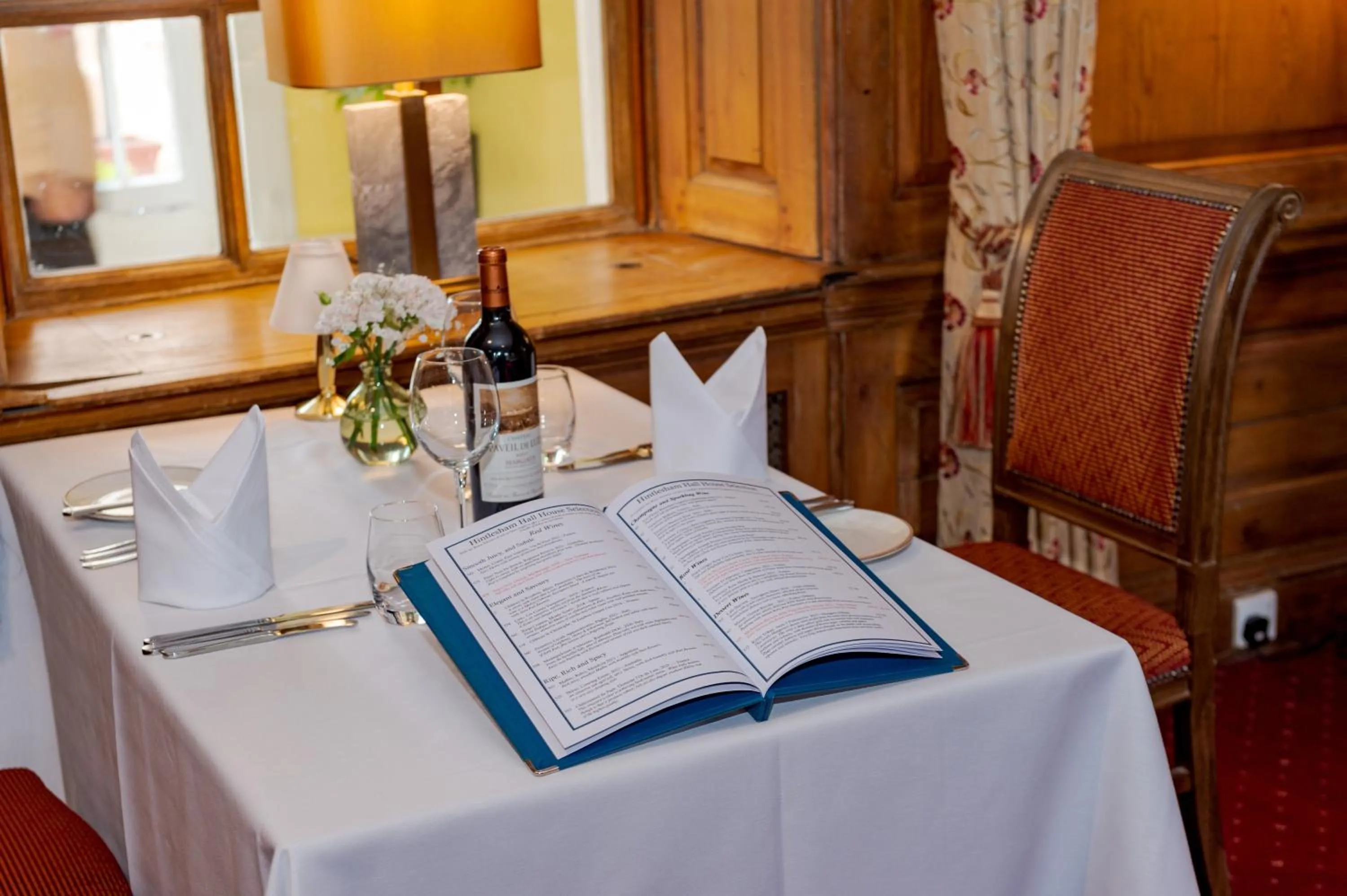 Restaurant/places to eat in Hintlesham Hall Hotel