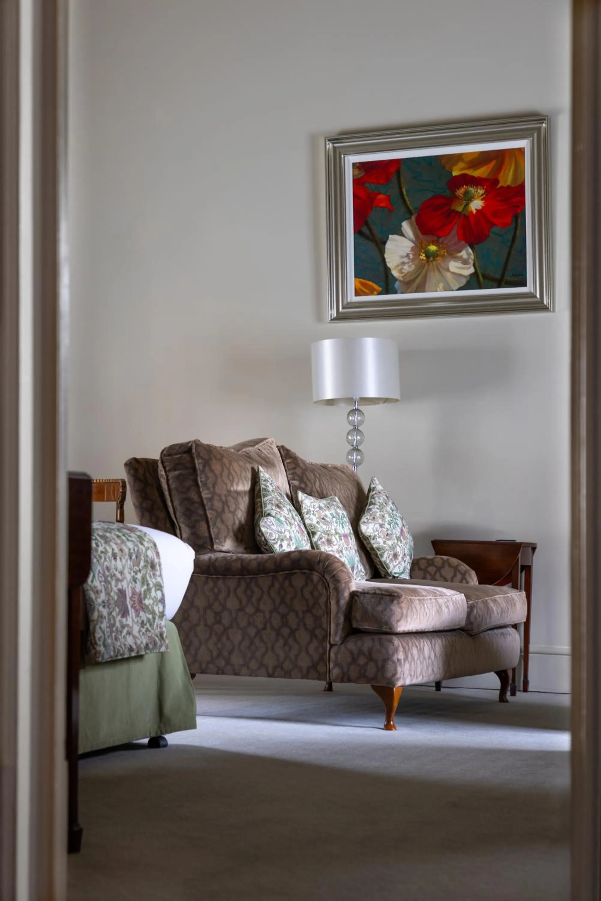 Bedroom in Hintlesham Hall Hotel