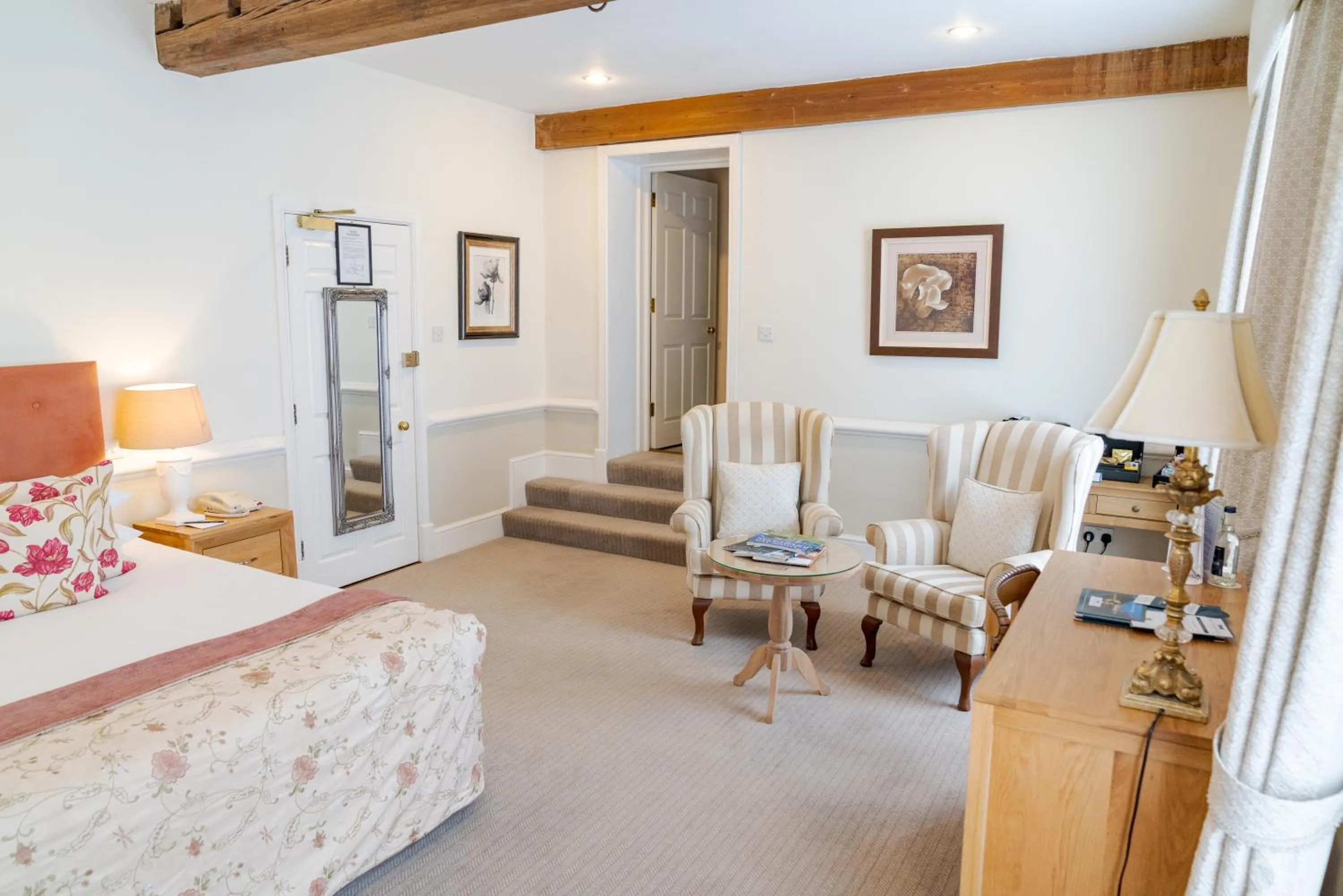 Bedroom, Bed in Hintlesham Hall Hotel