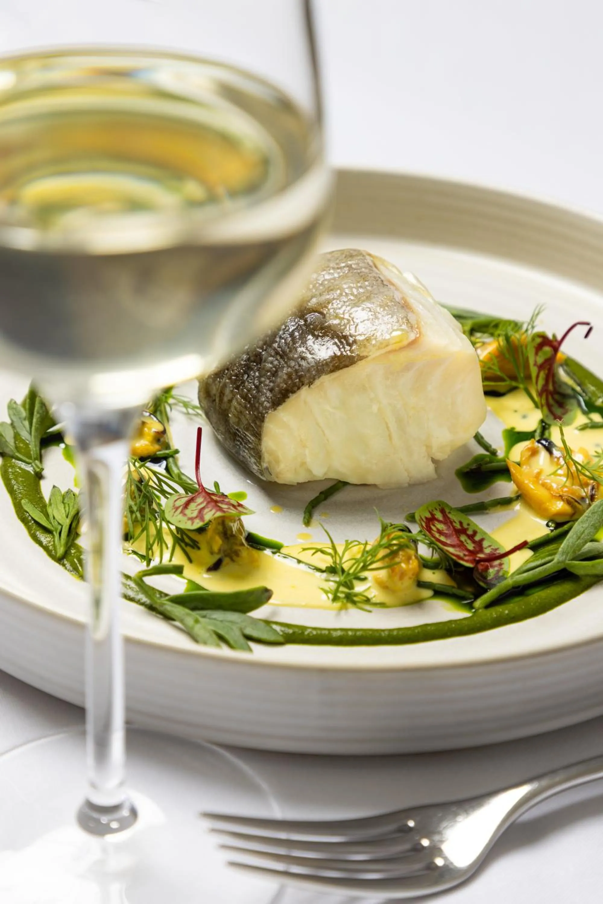 Food and drinks in Hintlesham Hall Hotel