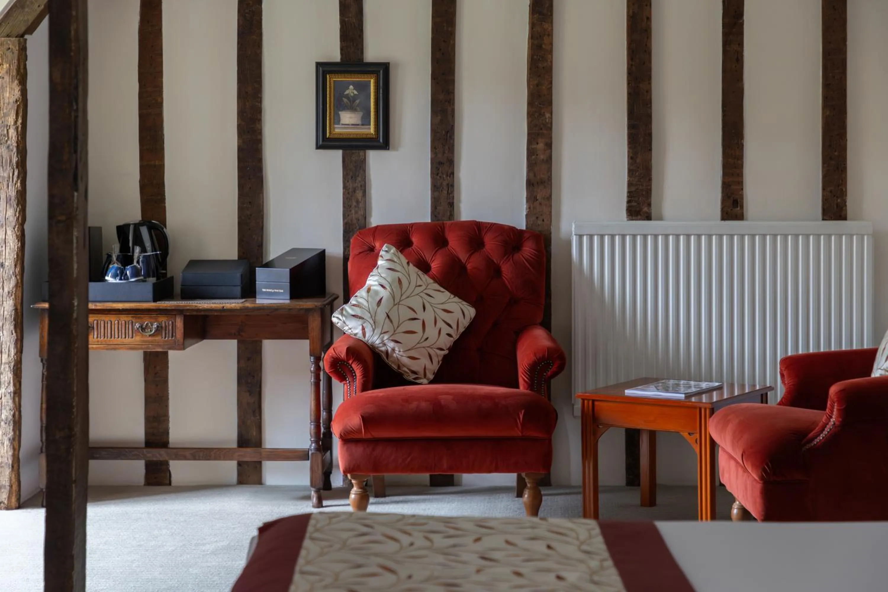 Bedroom in Hintlesham Hall Hotel