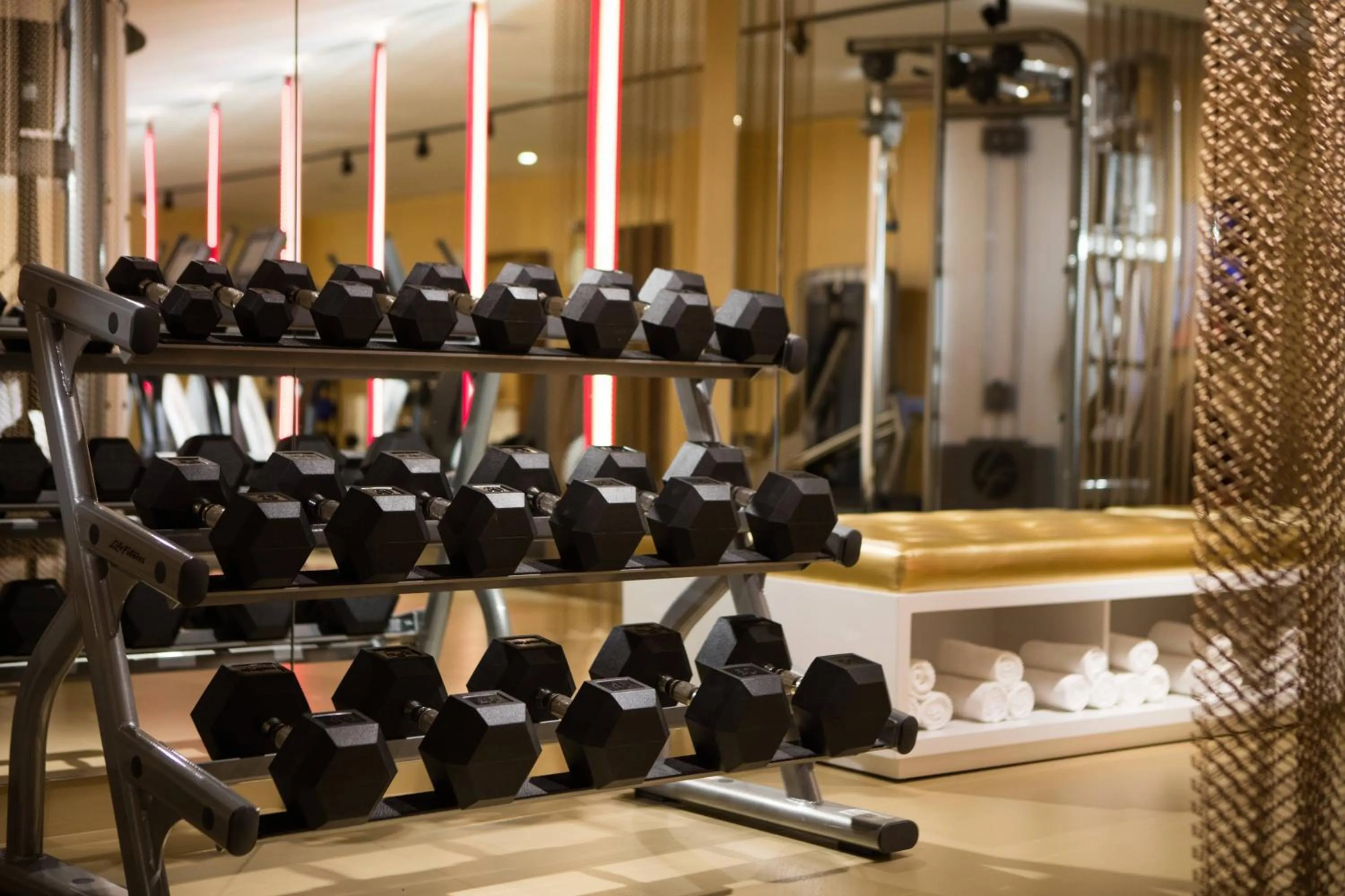 Fitness centre/facilities in Renaissance New York Times Square by Marriott