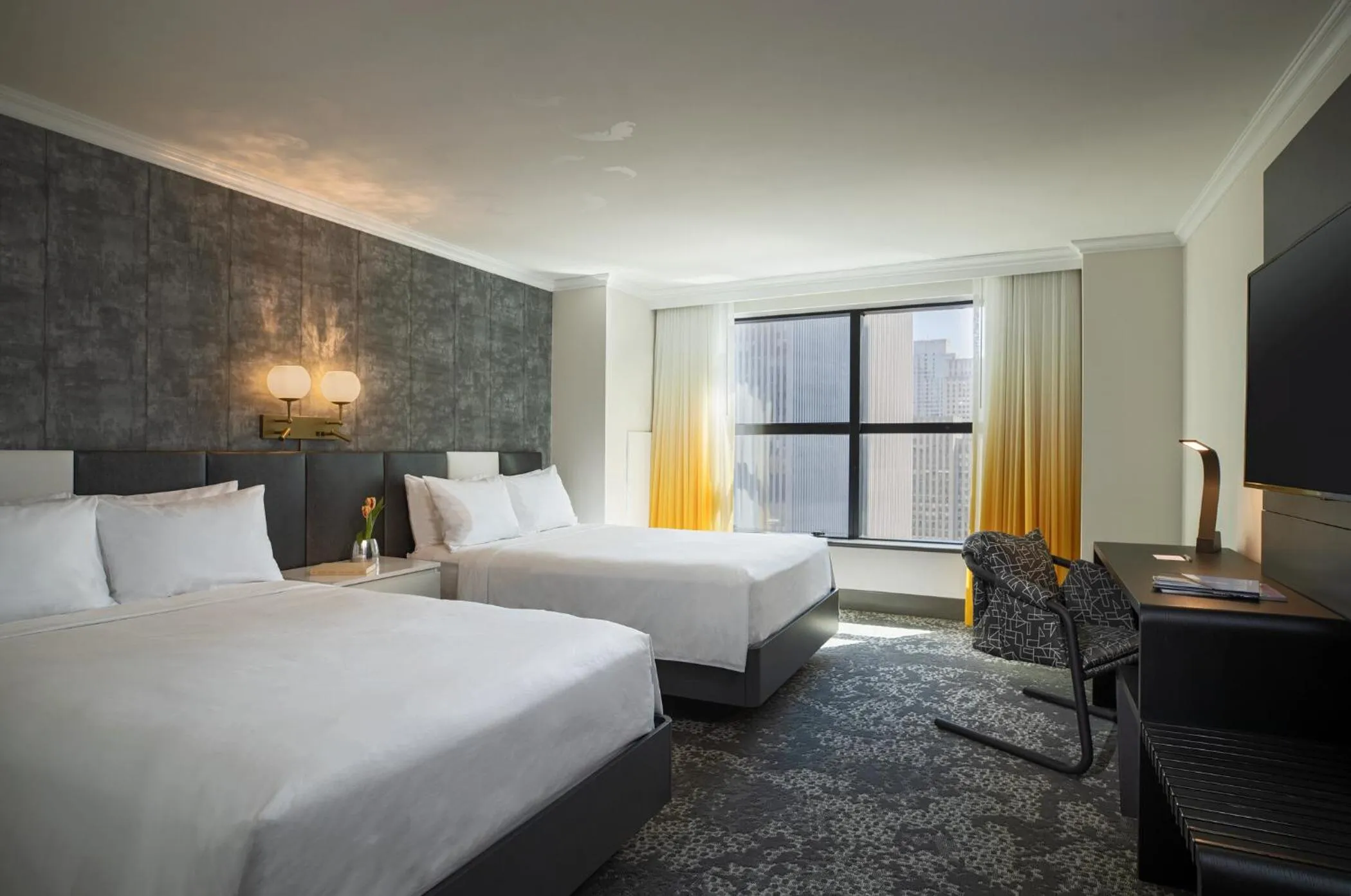 Bedroom, Bed in Renaissance New York Times Square by Marriott