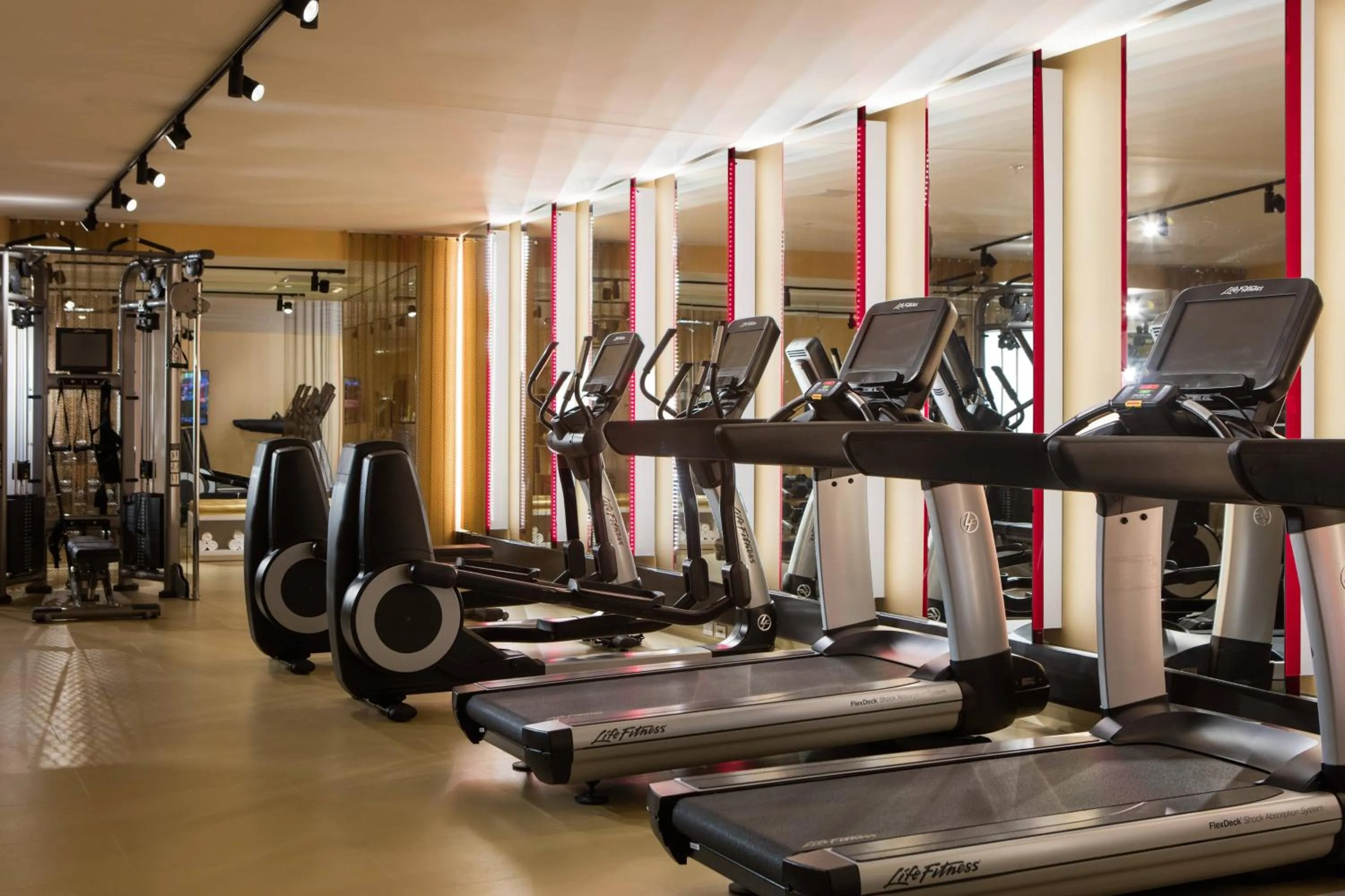 Fitness centre/facilities in Renaissance New York Times Square by Marriott