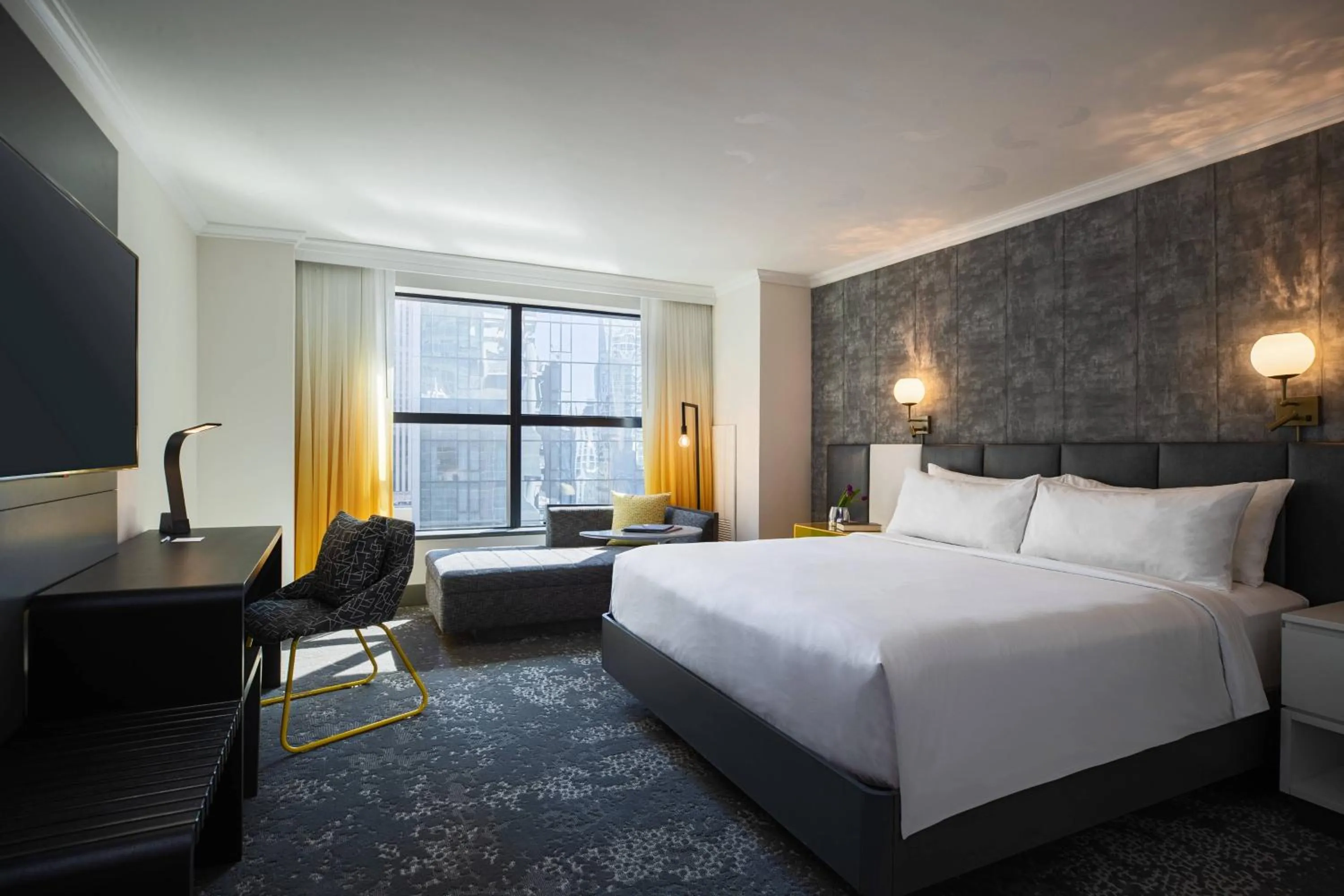 Bedroom, Bed in Renaissance New York Times Square by Marriott