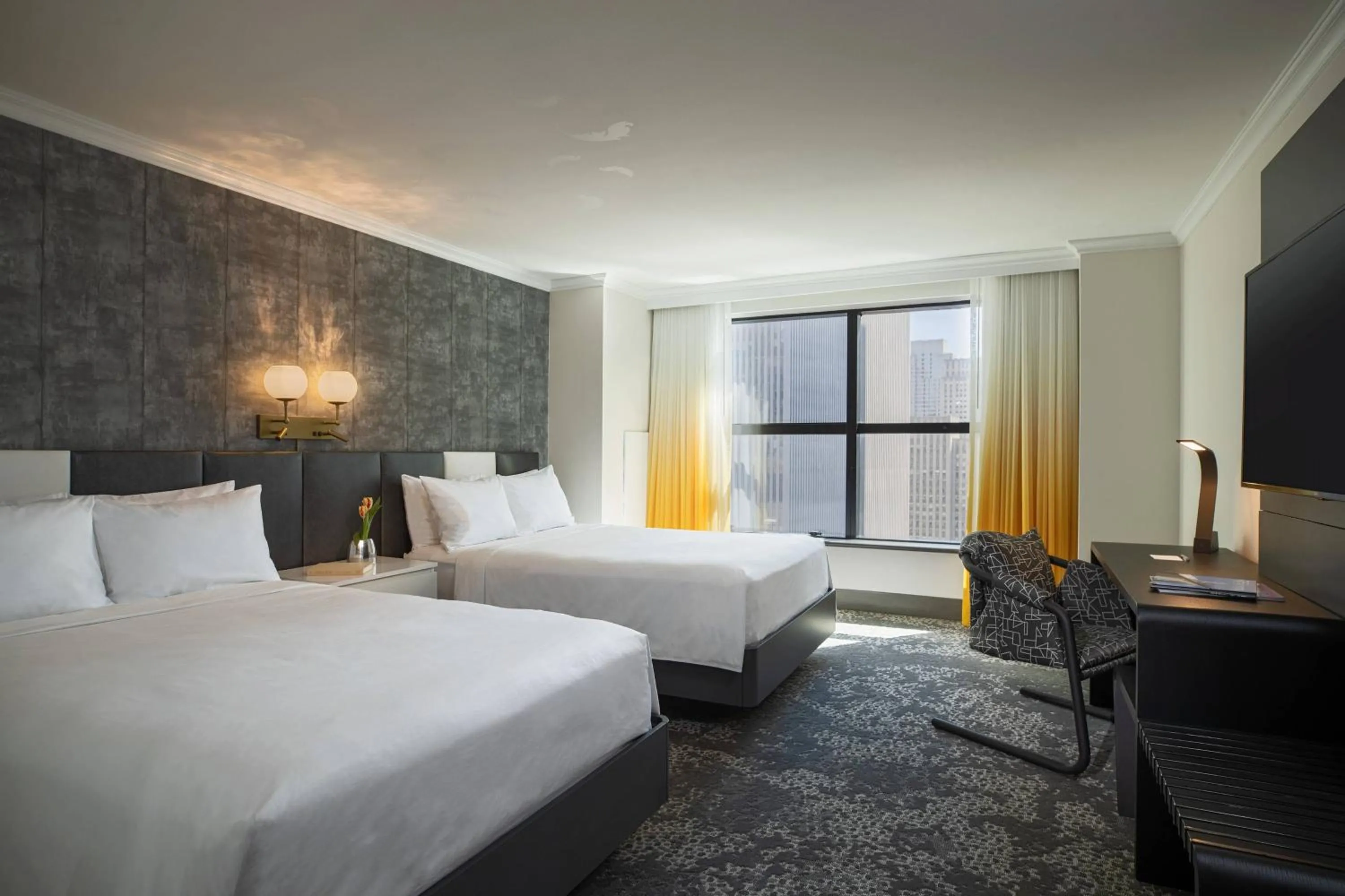 Bedroom, Bed in Renaissance New York Times Square by Marriott