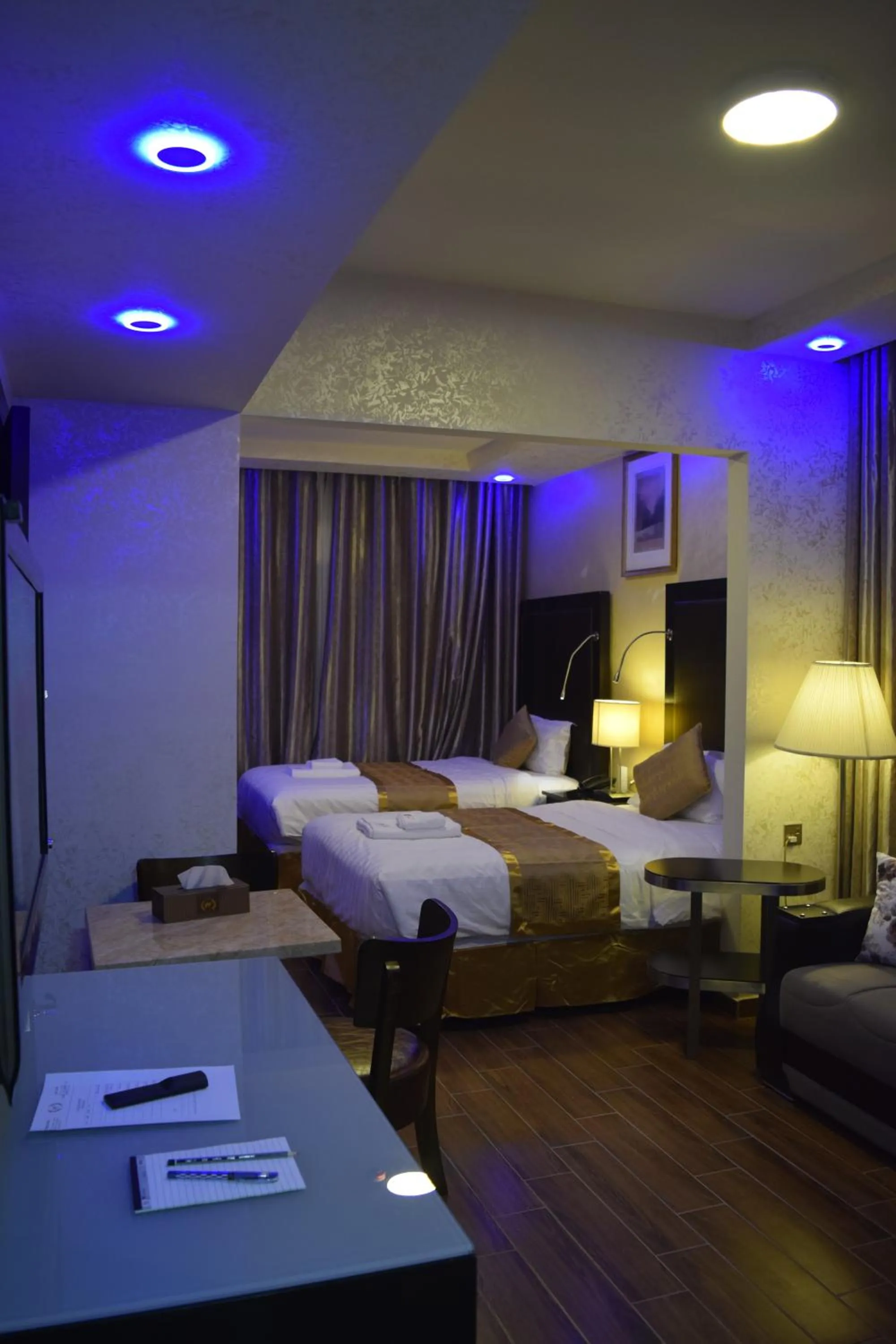 Photo of the whole room, Bed in Aljamal Hotel