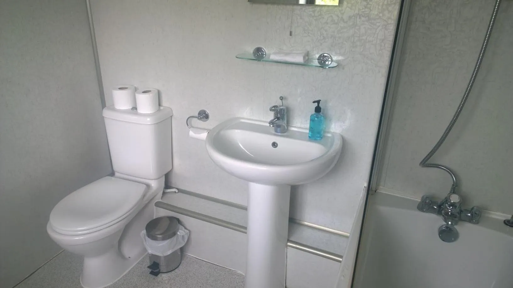 Bathroom in Cameley Lodge - Self Catering