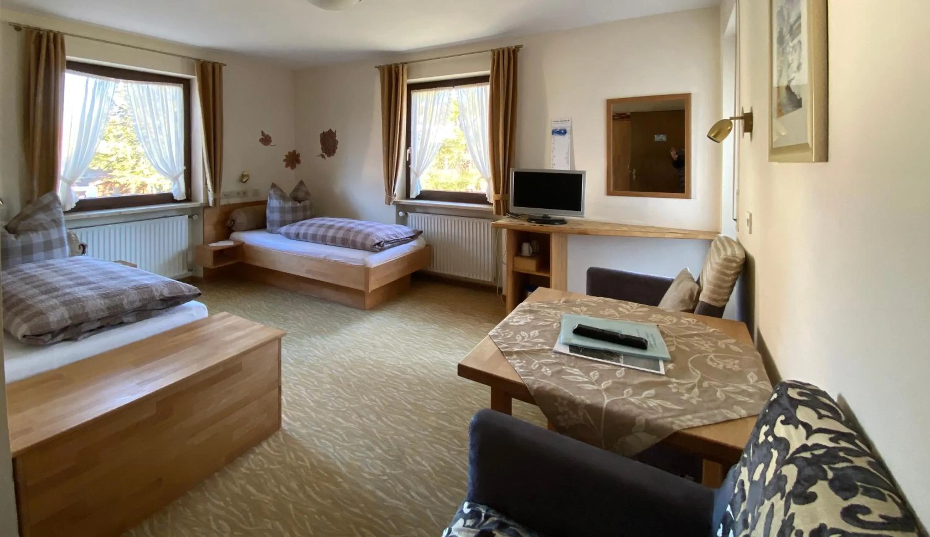 Bed in Landhaus Nagelfluh