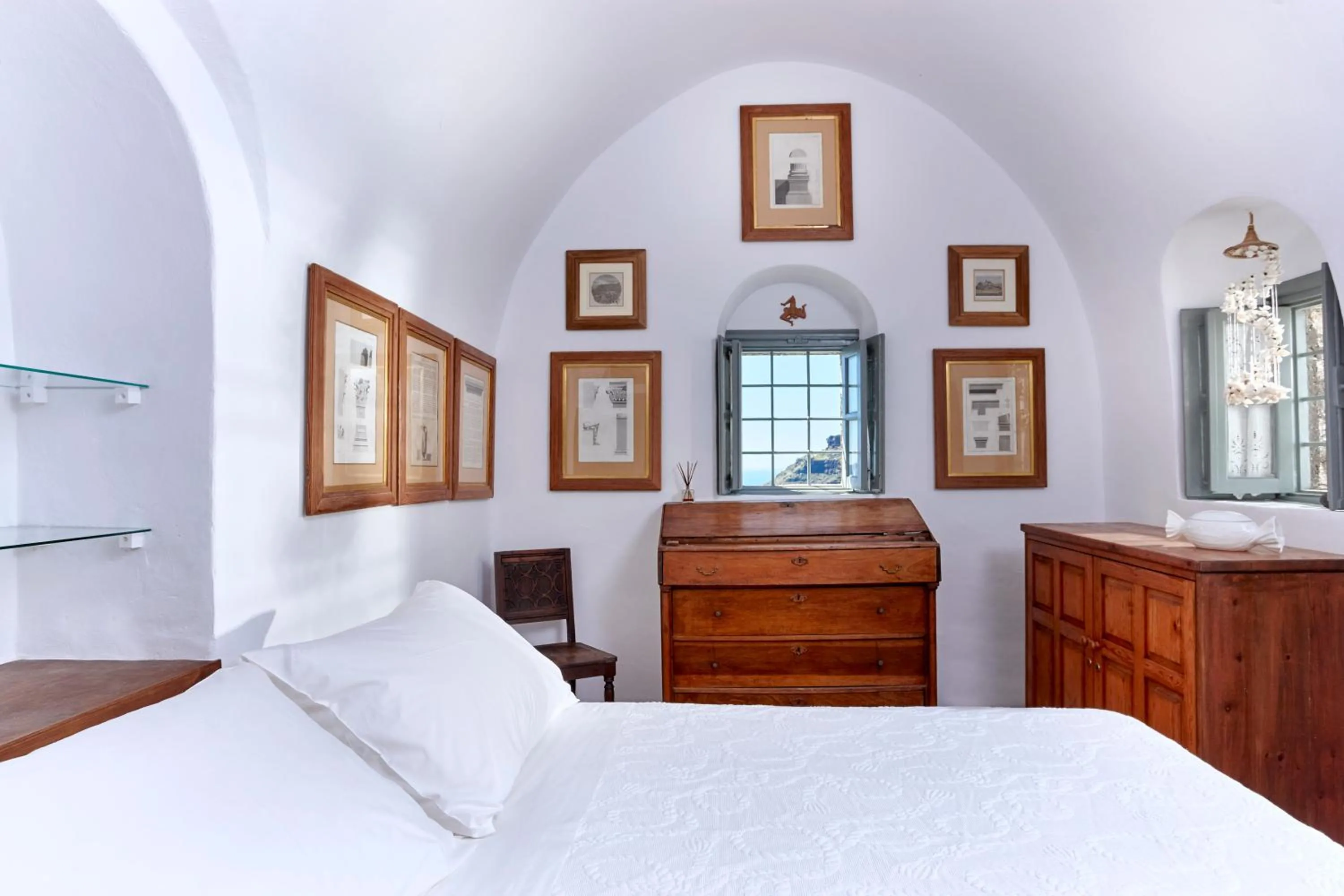 Bed in Nautilus Villa