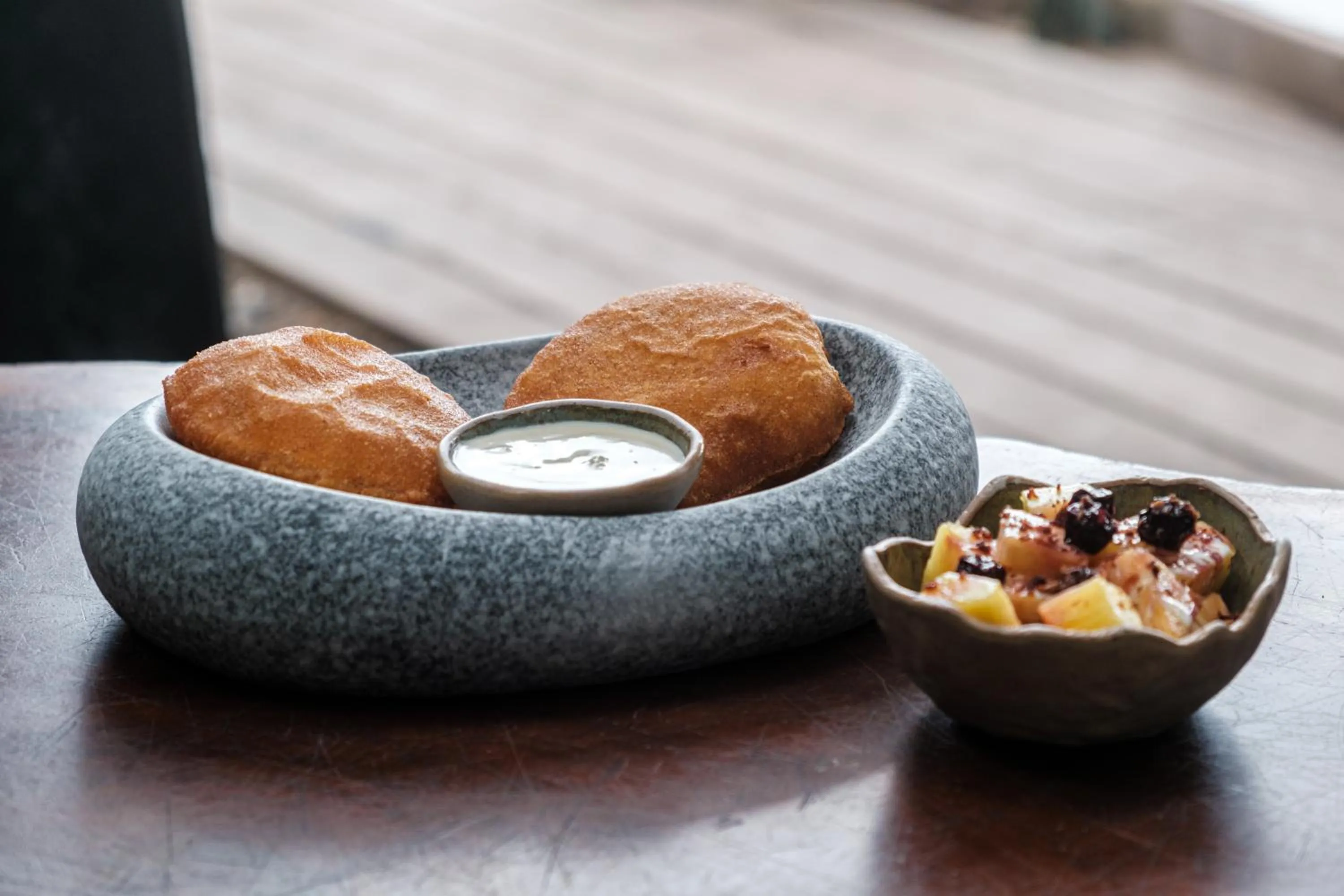 Breakfast in Makao Beach Hotel