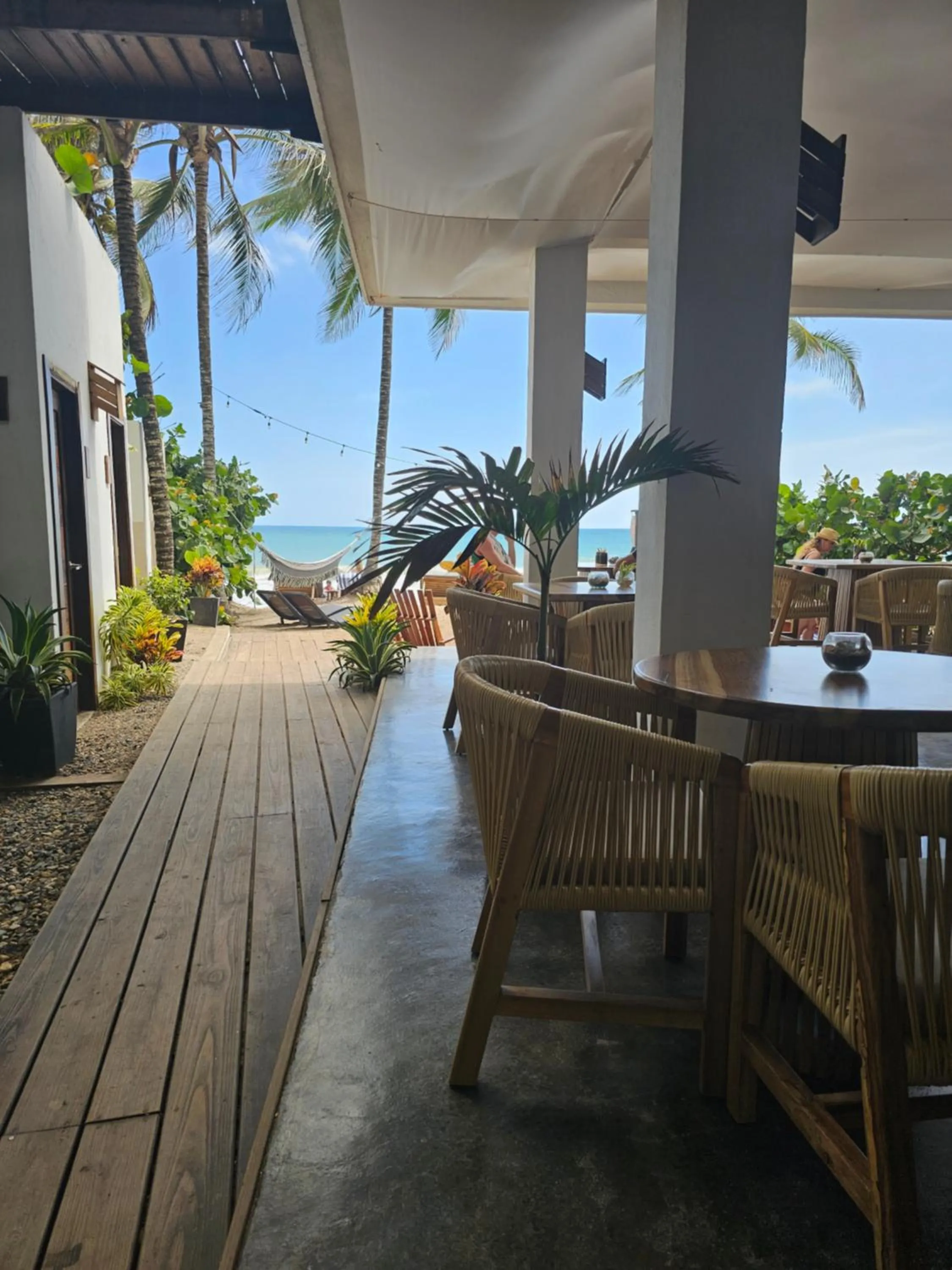 Patio in Makao Beach Hotel