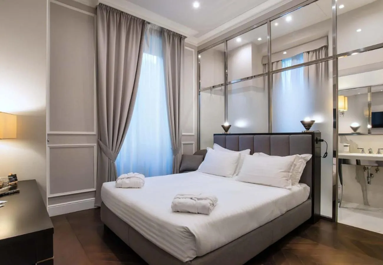 Bedroom, Bed in Florence Luxury Guest House