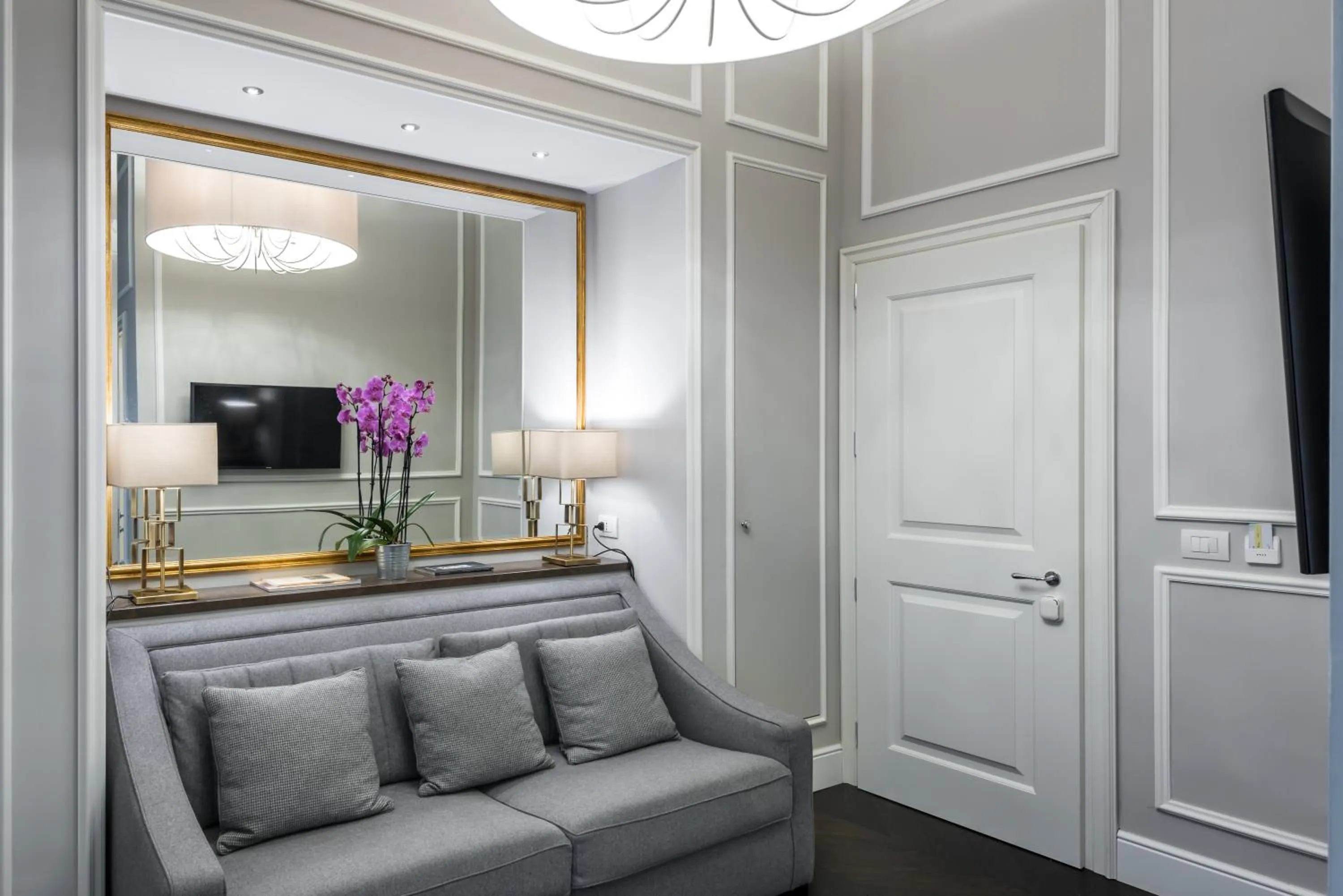 Living room in Florence Luxury Guest House