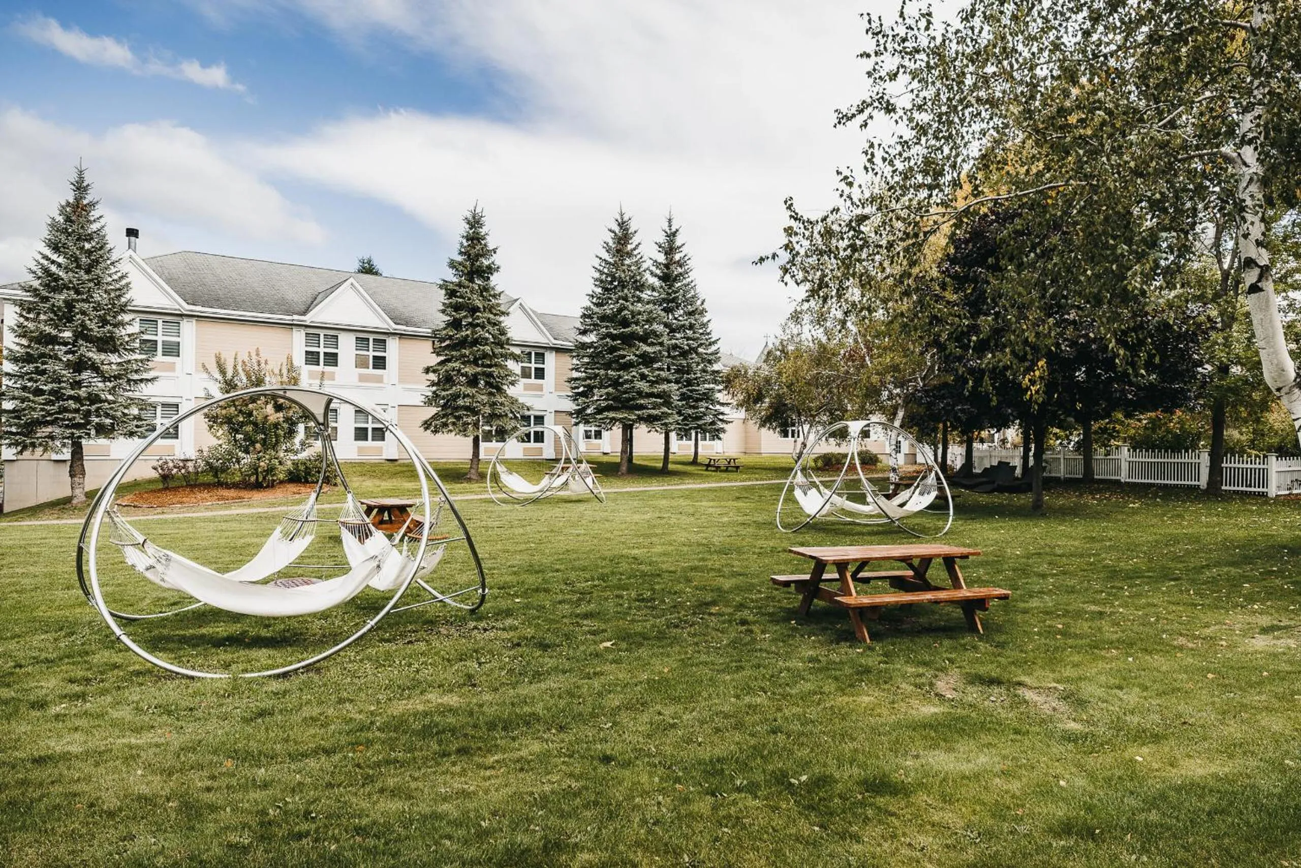 Garden in Hôtel Le Bonne Entente