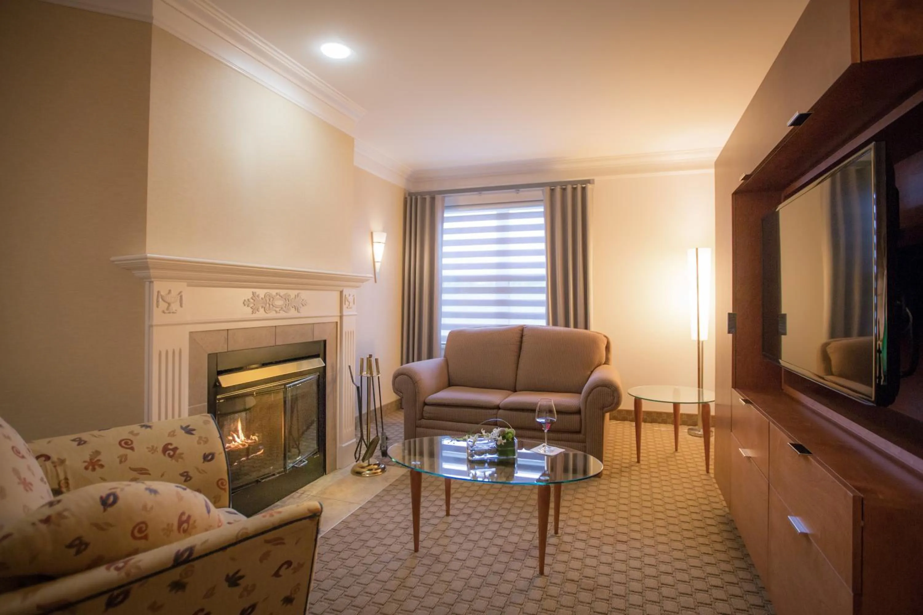 Living room in Hôtel Le Bonne Entente