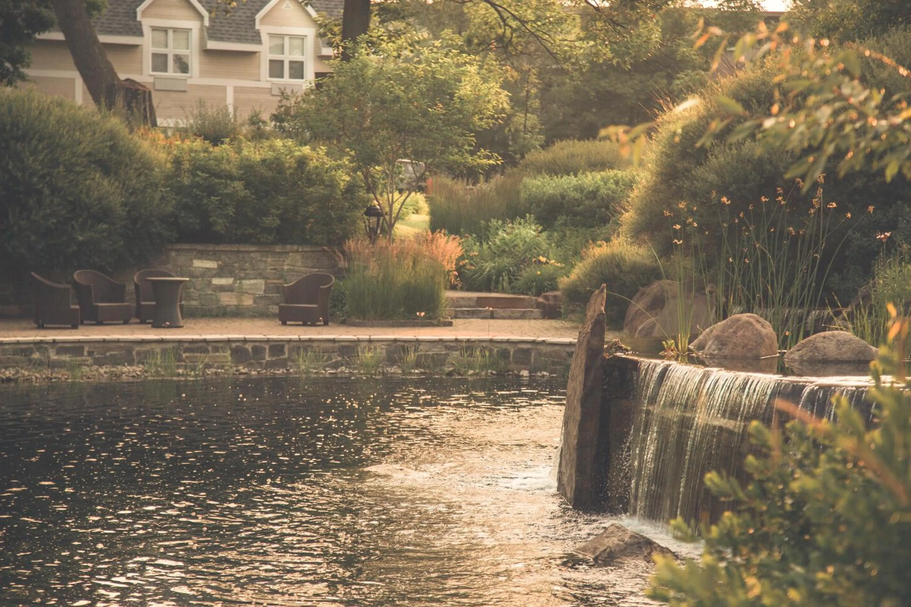 Natural landscape in Hôtel Le Bonne Entente