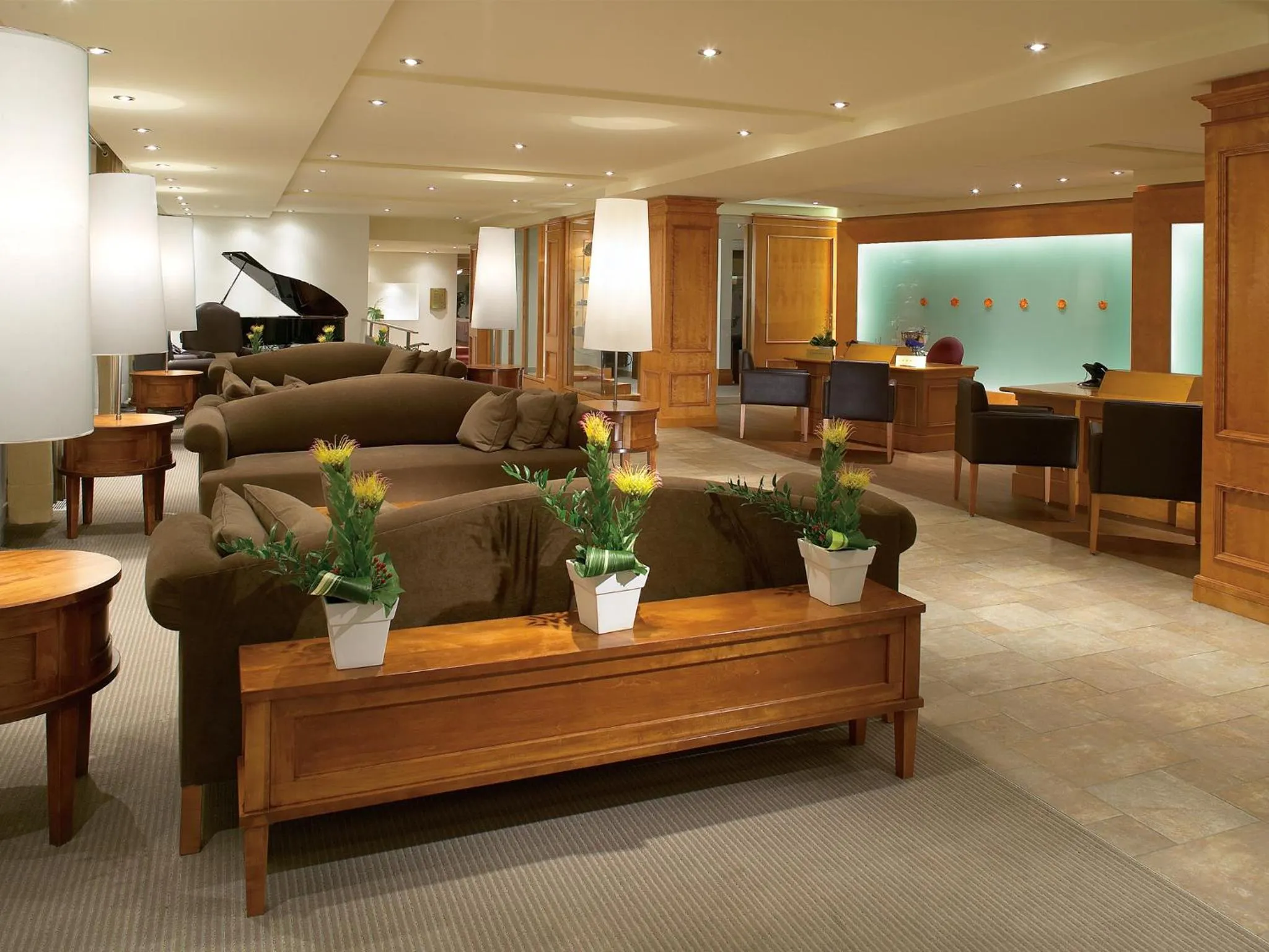 Lobby or reception in Hôtel Le Bonne Entente