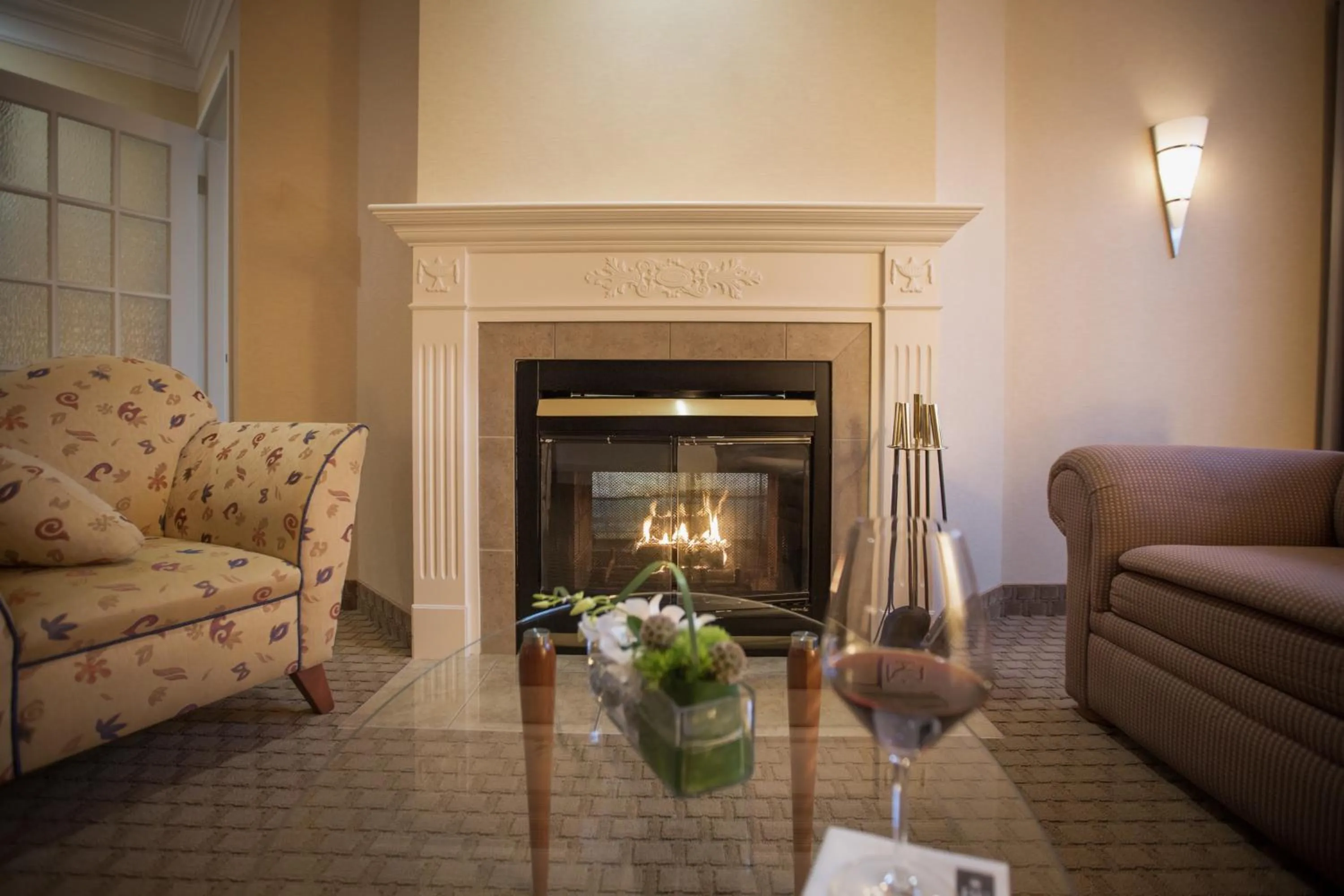 Living room in Hôtel Le Bonne Entente