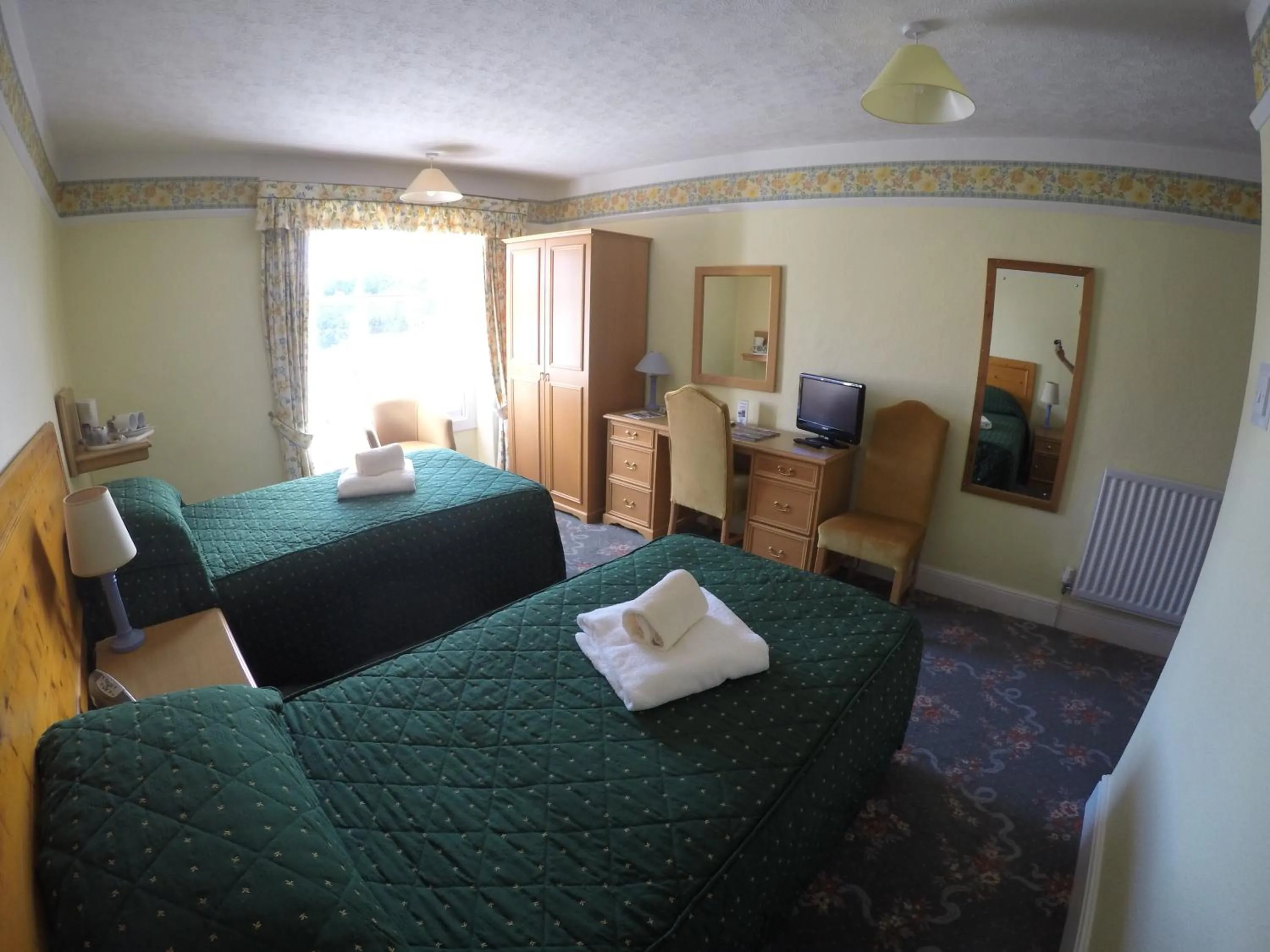 Bed in Yarn Market Hotel