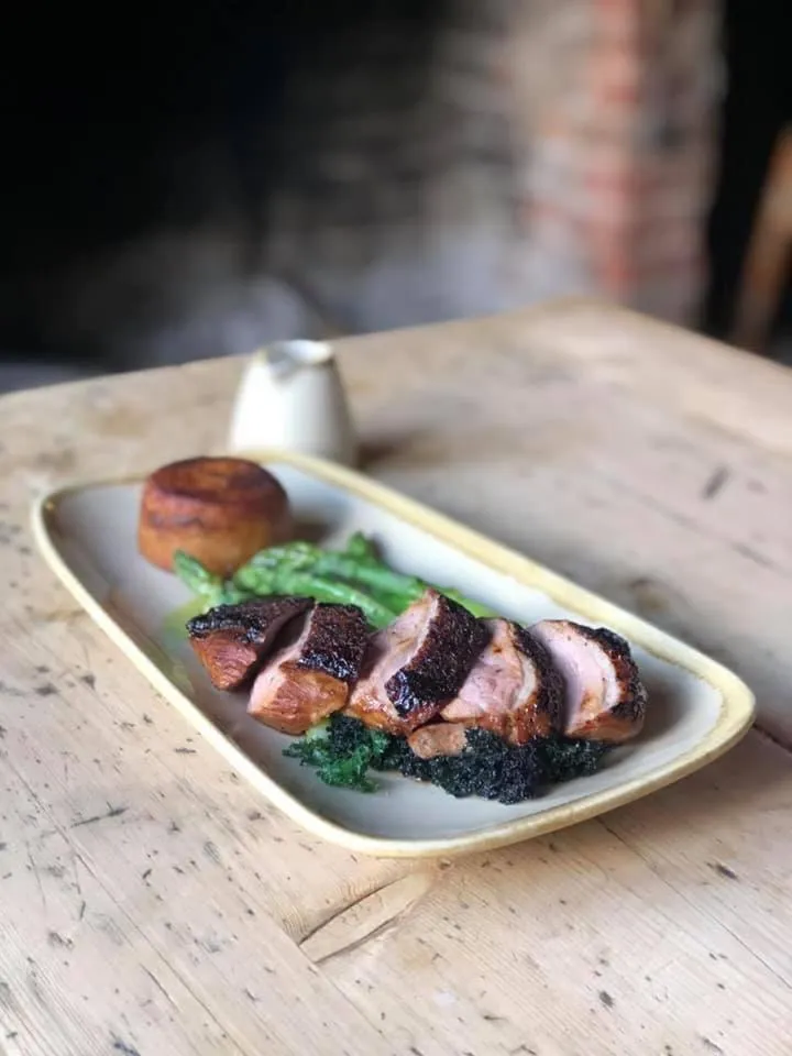 Food in The Black Horse Inn