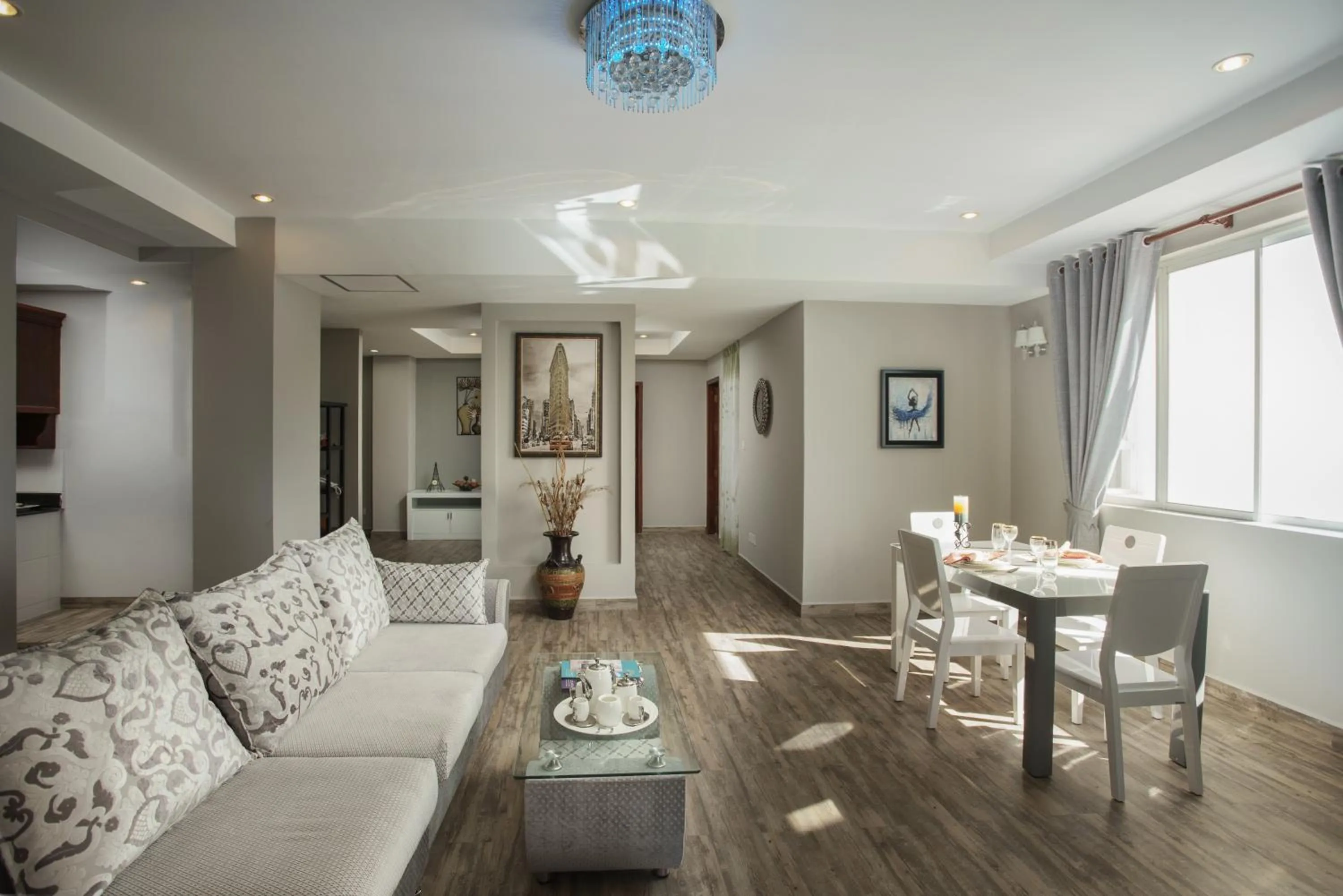 Living room in MekongView 1 CondoTel