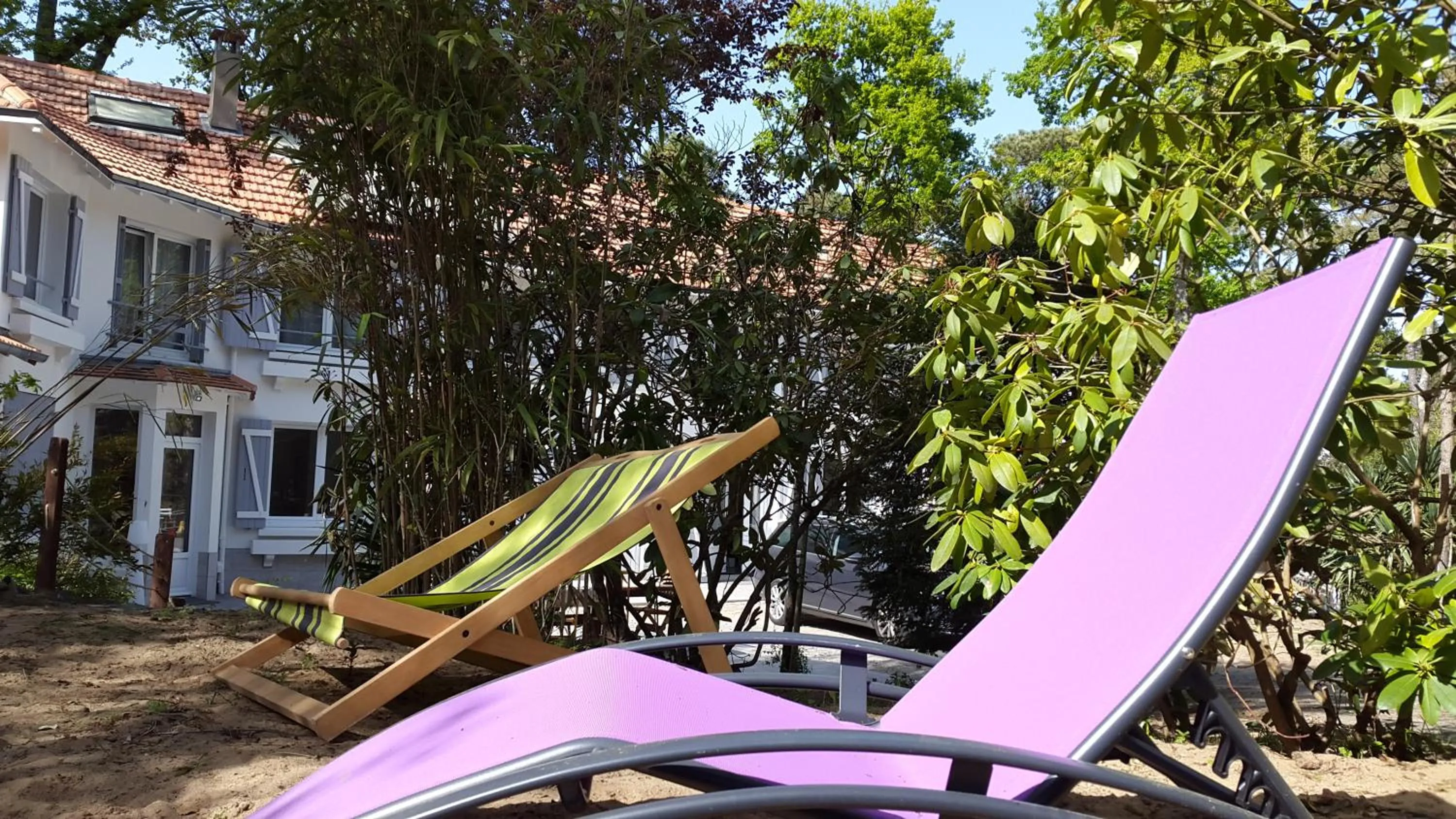 Garden in BREVOCEAN Chb calme Côte Atlantique