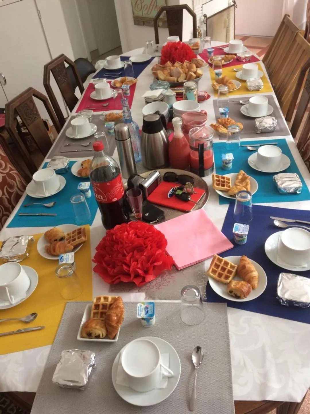 Continental breakfast in BREVOCEAN Chb calme Côte Atlantique