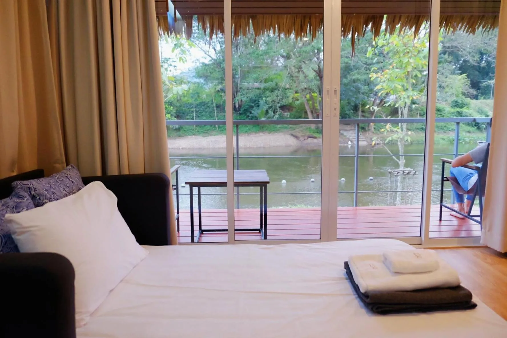 Bed in Narinfah Resort