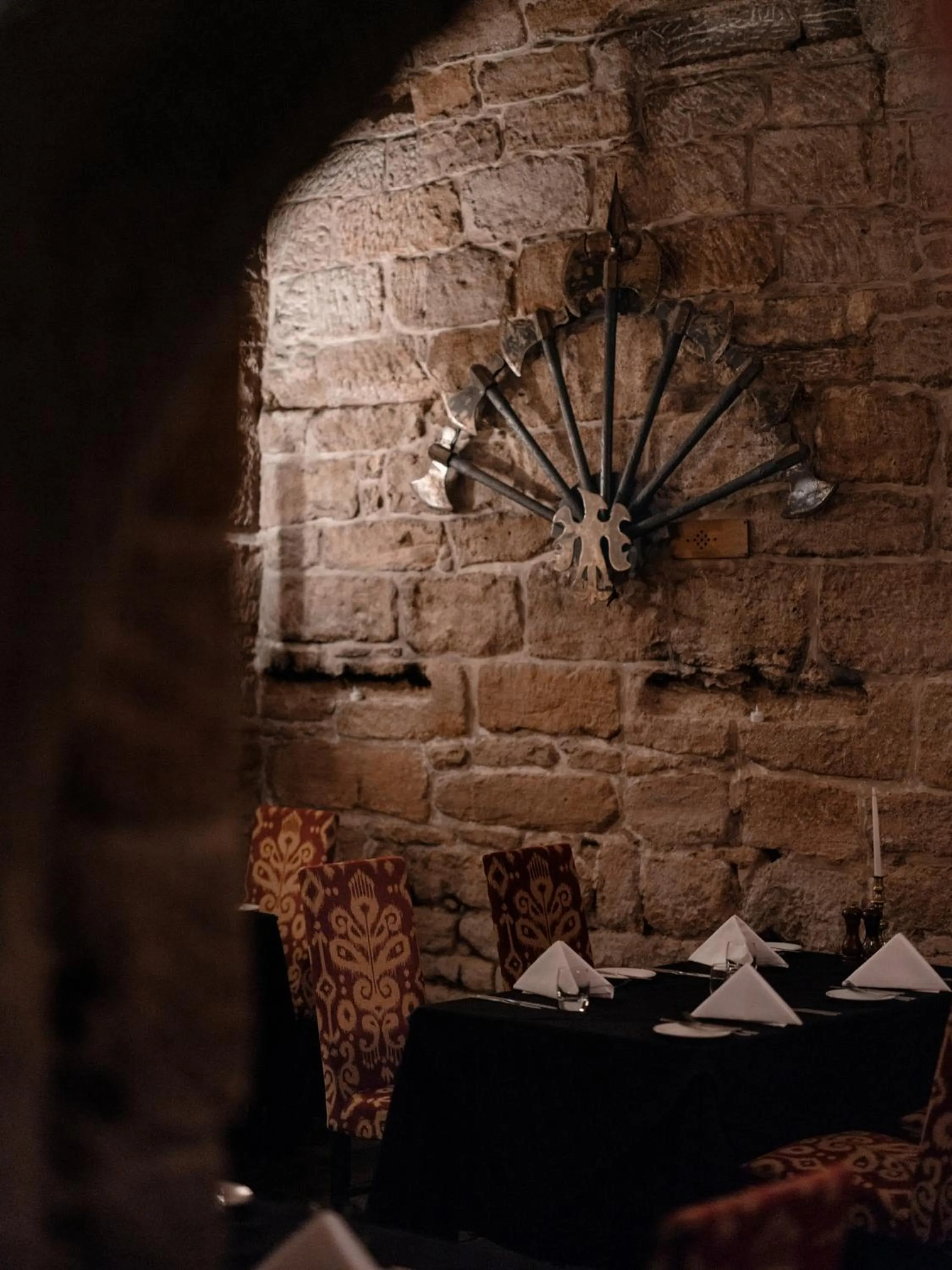 Restaurant/places to eat in Dalhousie Castle Hotel