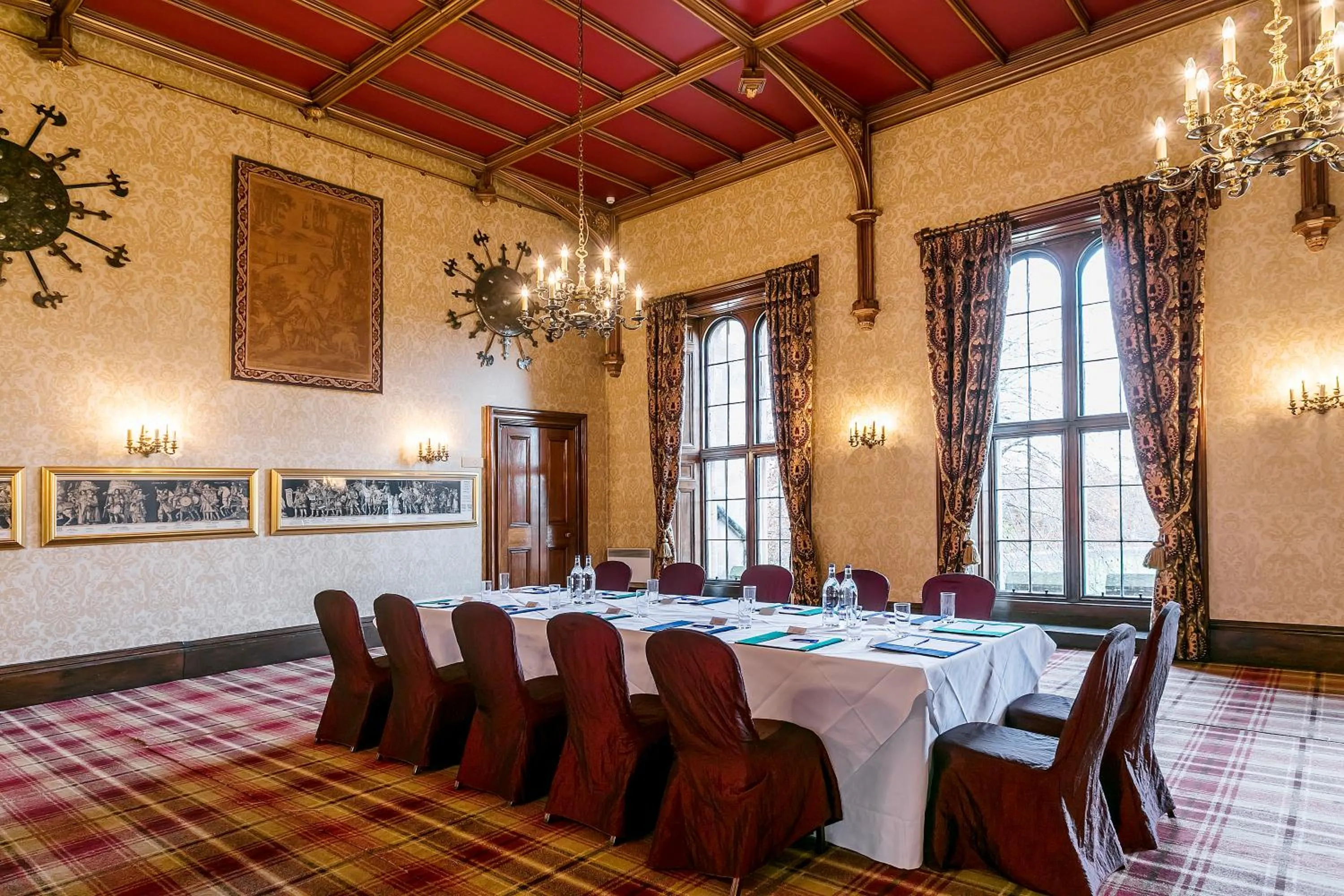 Business facilities in Dalhousie Castle Hotel