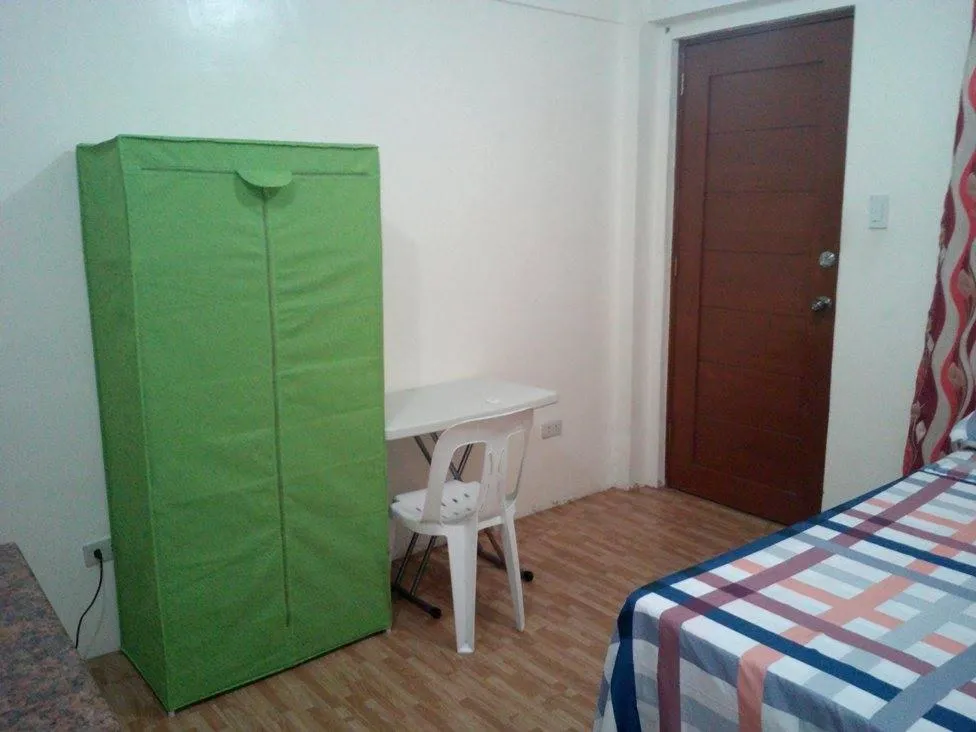 Bed in Budget Studio Unit in Makati