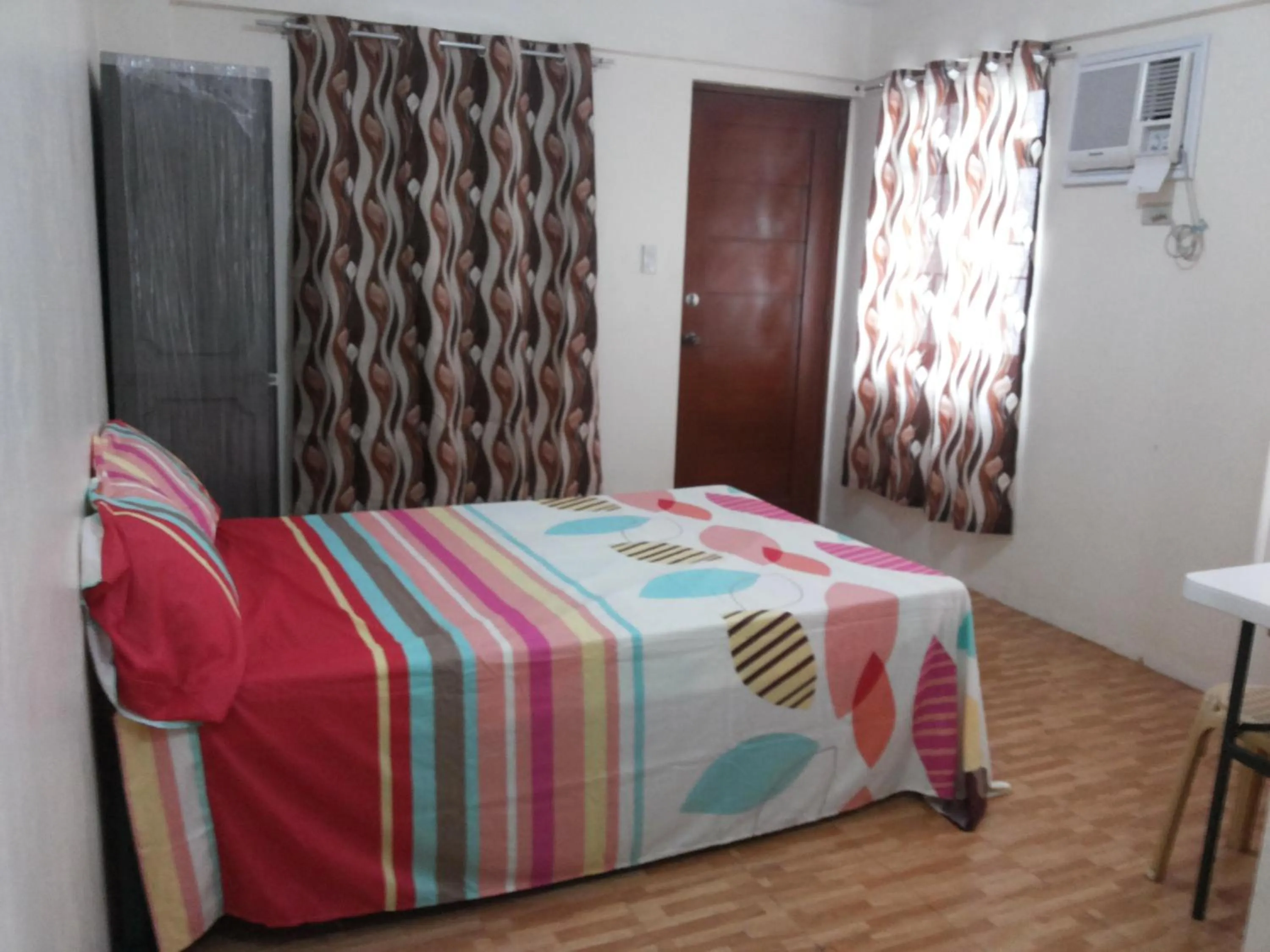 Bed in Budget Studio Unit in Makati
