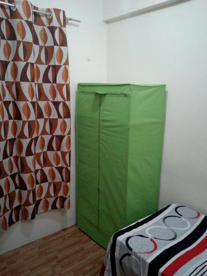 Bed in Budget Studio Unit in Makati