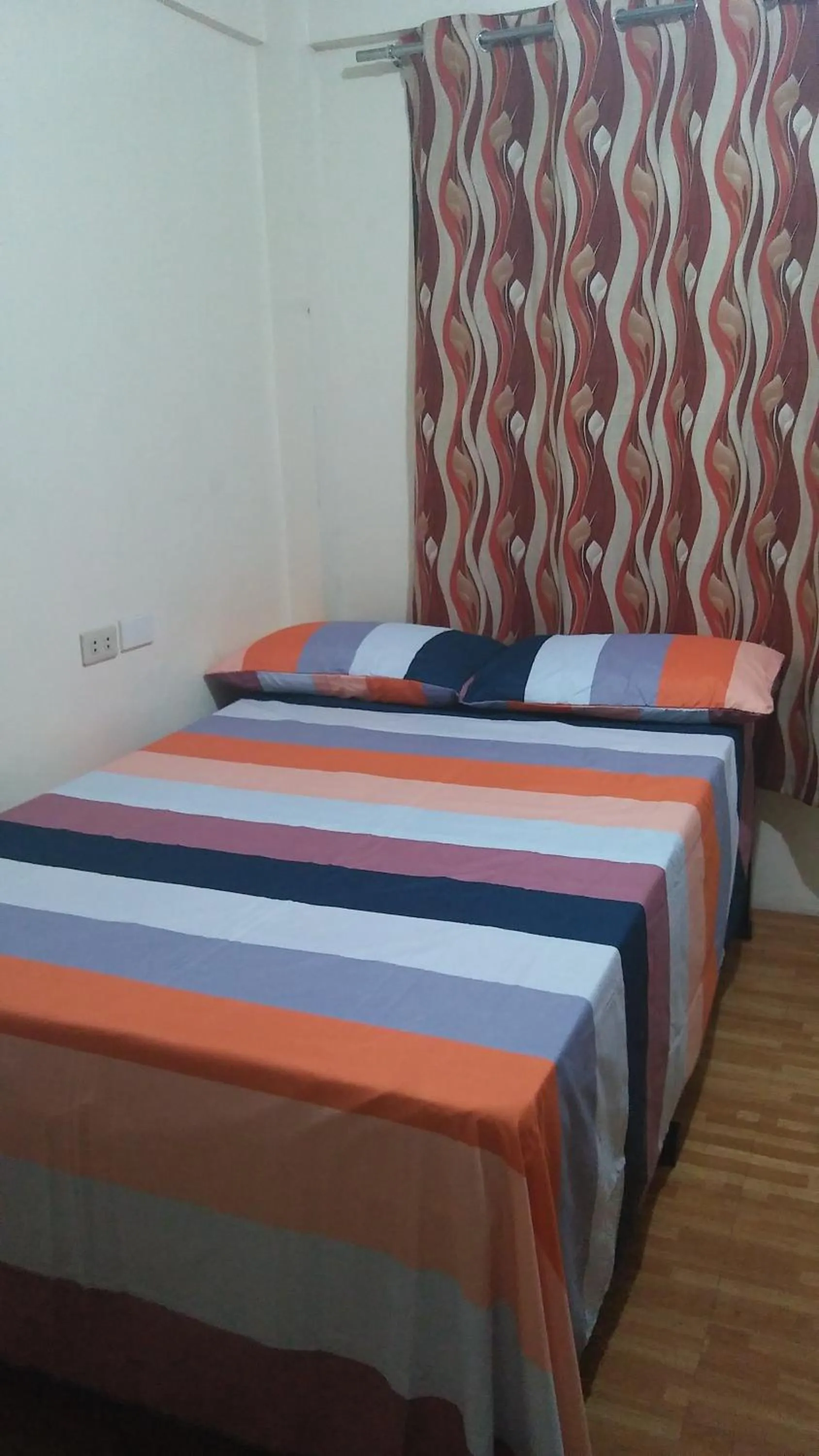 Bed in Budget Studio Unit in Makati