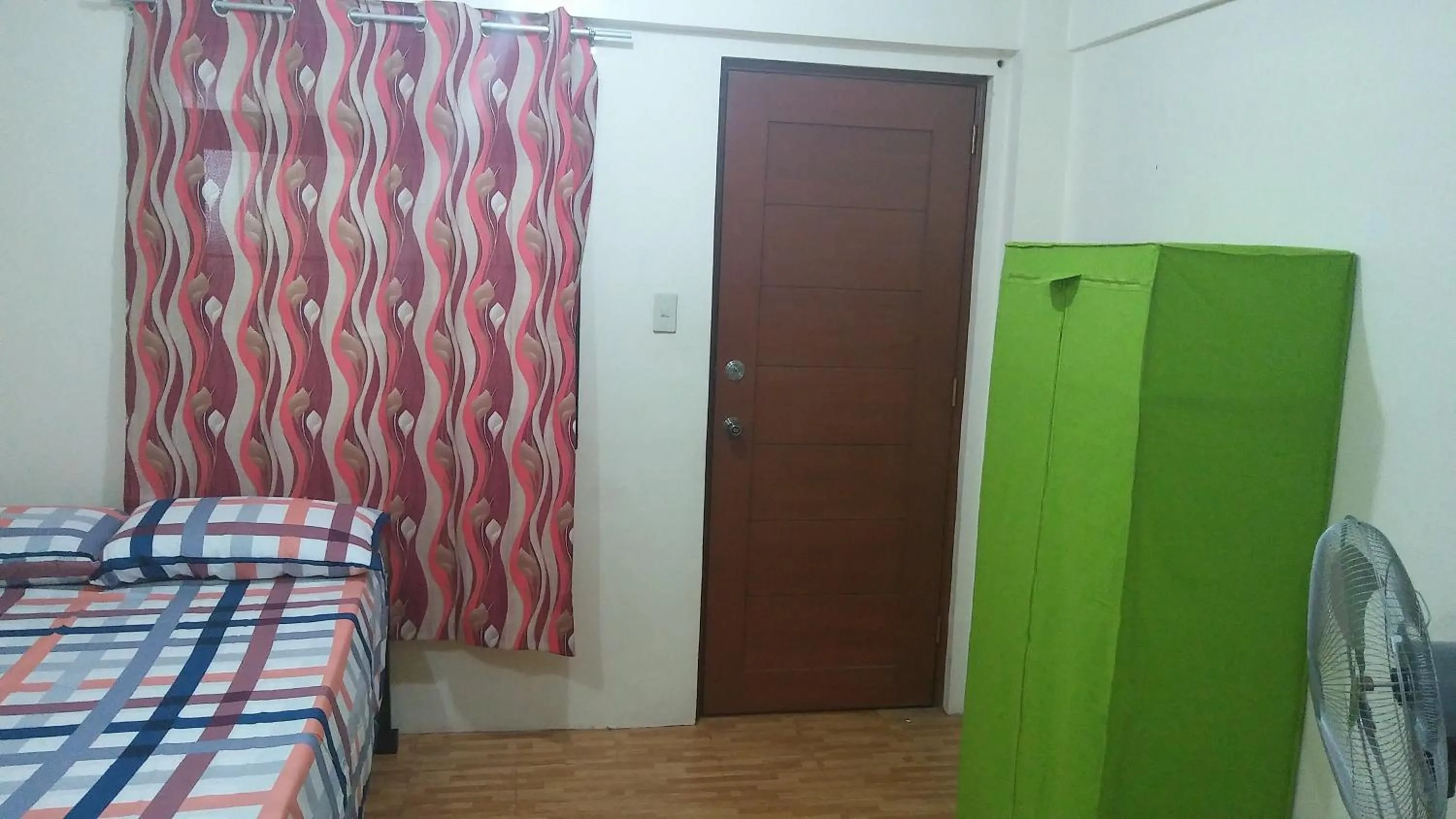 Bed in Budget Studio Unit in Makati