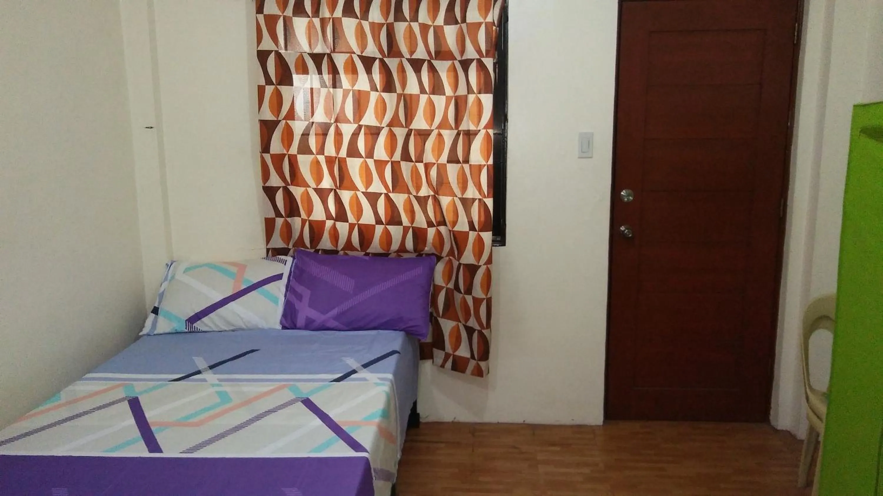Bed in Budget Studio Unit in Makati