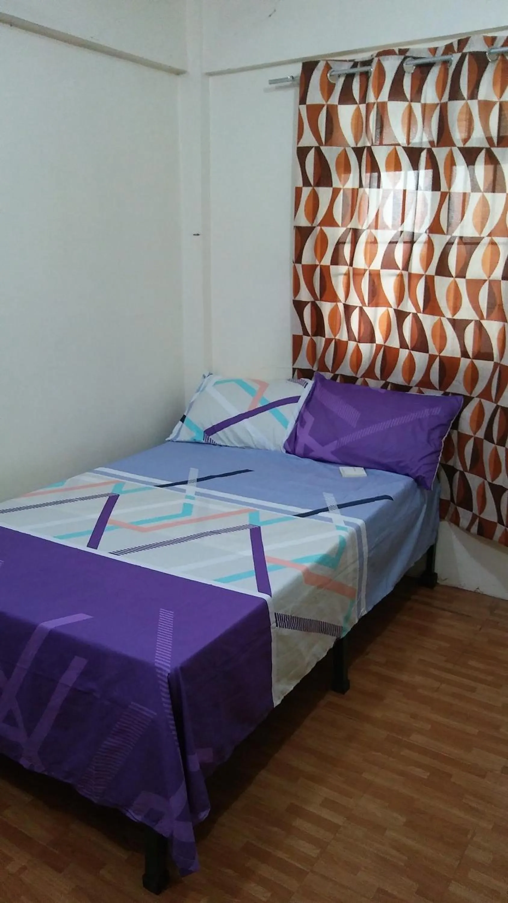 Bed in Budget Studio Unit in Makati