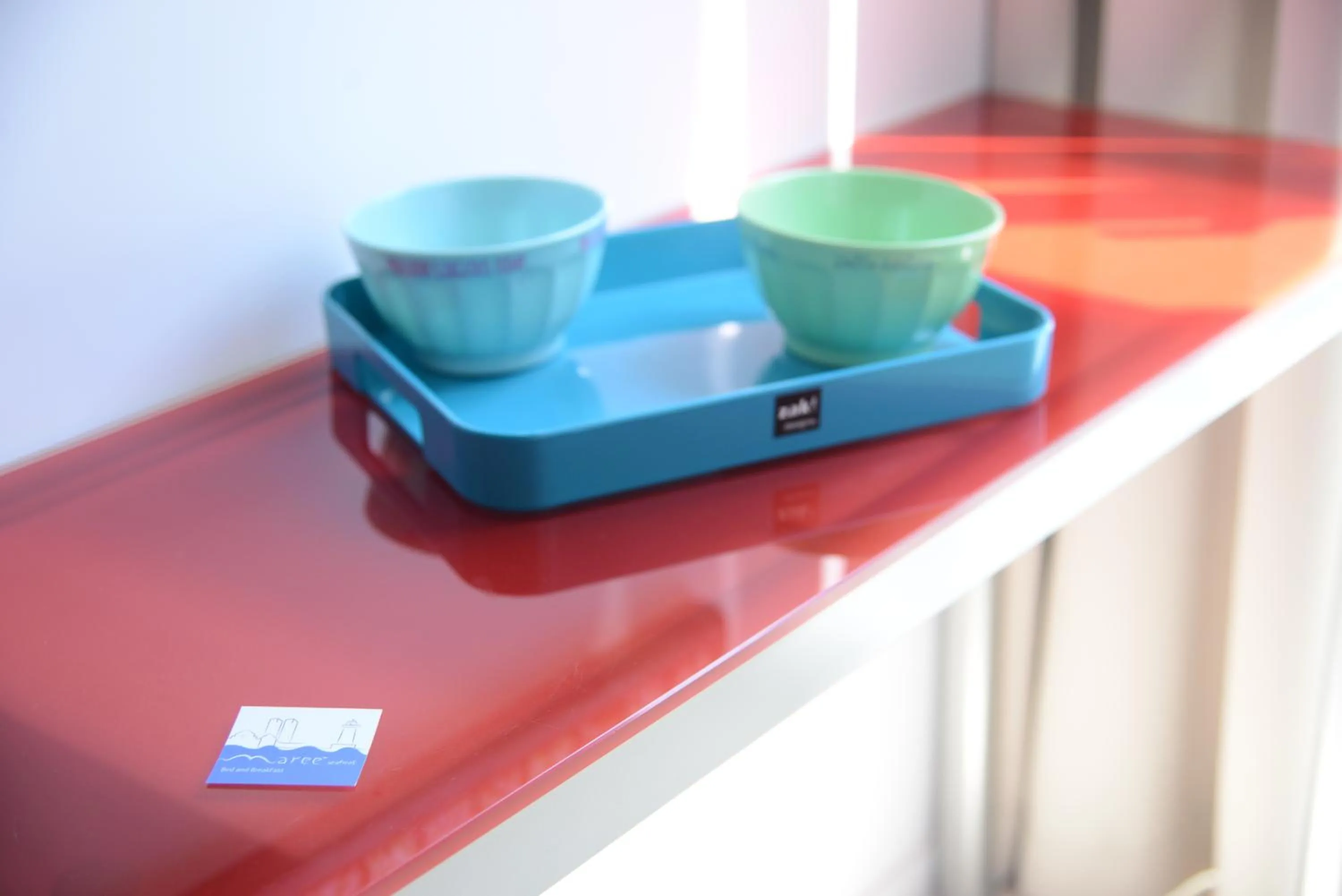 Kitchen or kitchenette in B&B Mare¿eafront Molfetta