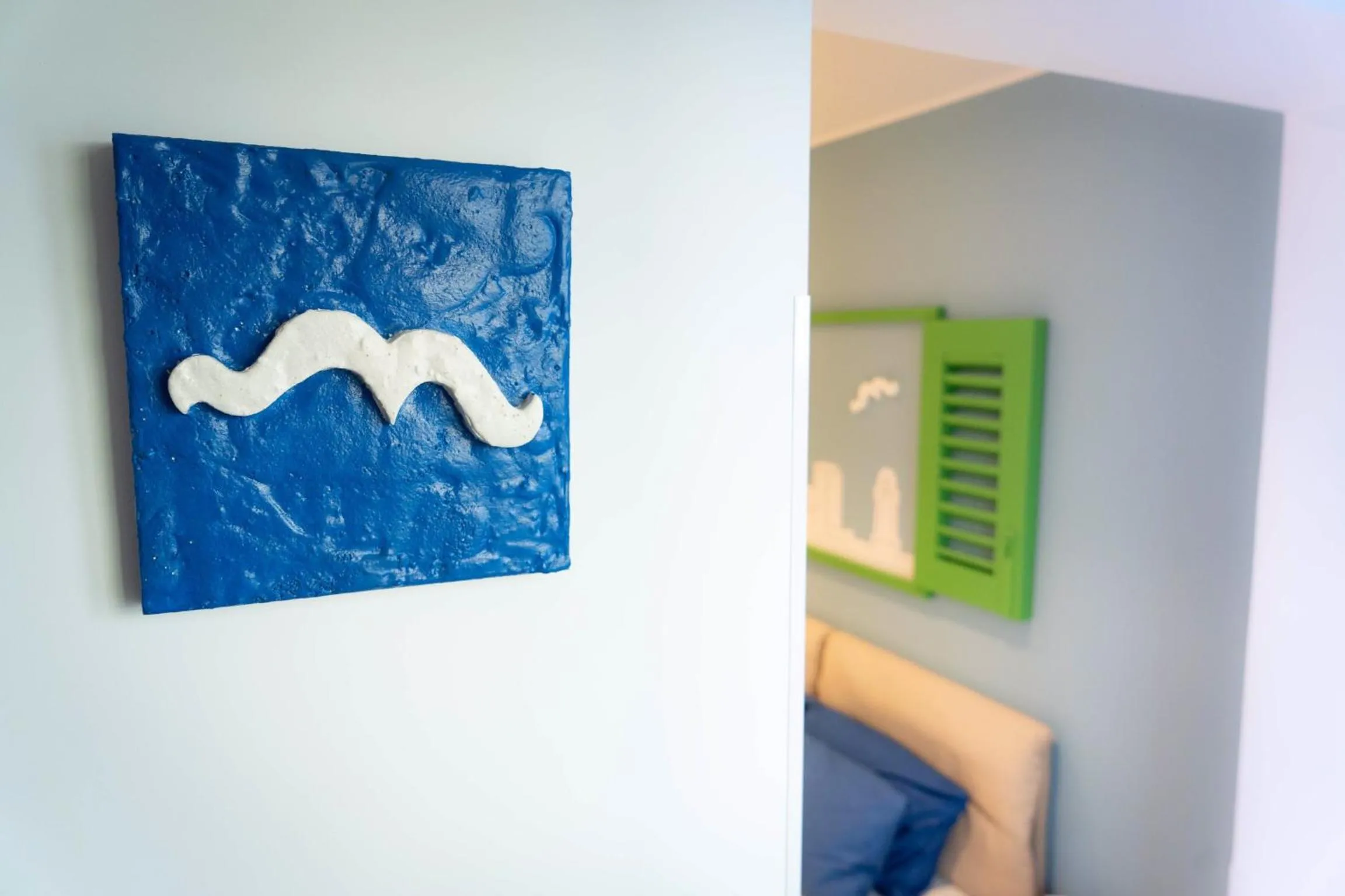 Decorative detail in B&B Mare¿eafront Molfetta