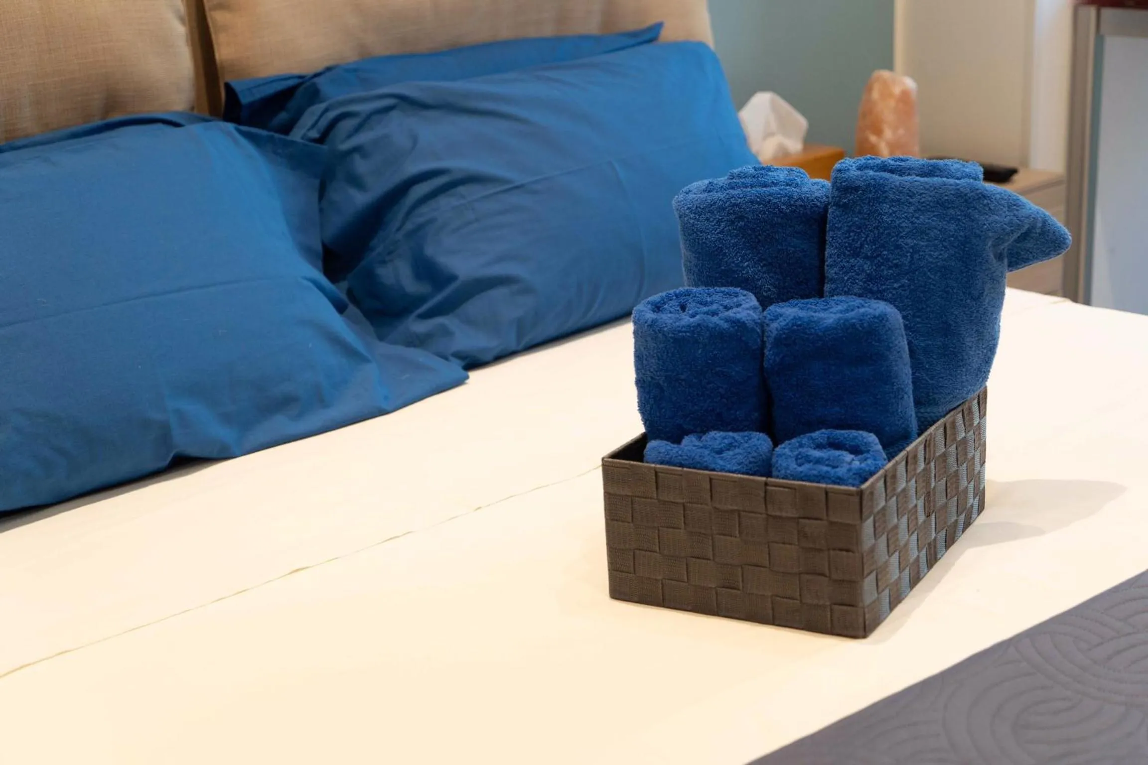 Decorative detail, Bed in B&B Mare¿eafront Molfetta