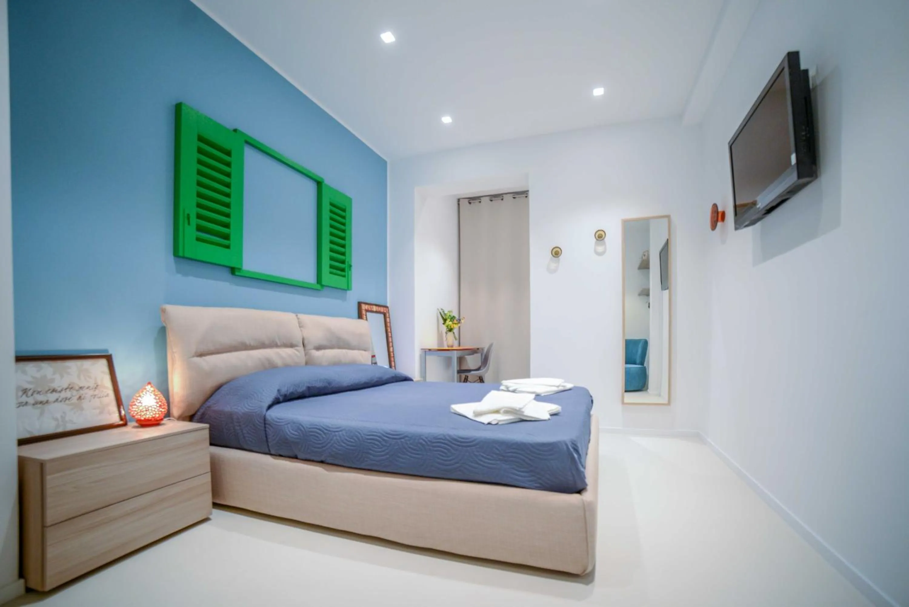 TV and multimedia, Bed in B&B Mare¿eafront Molfetta